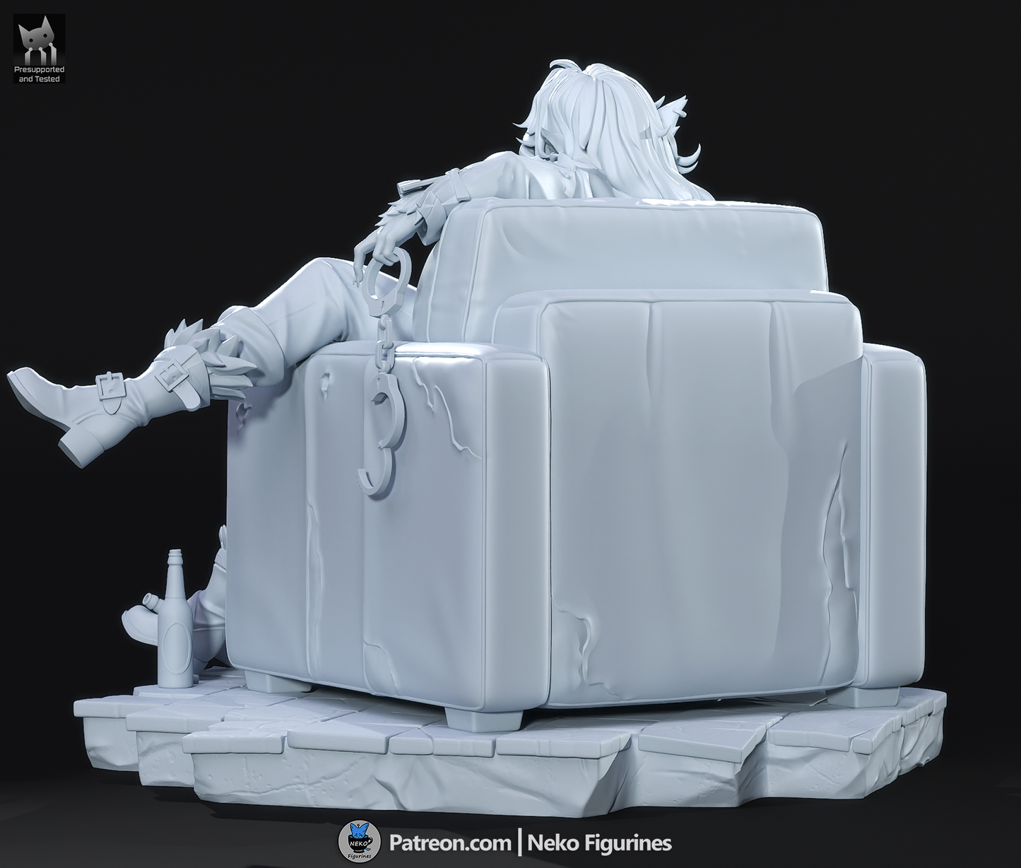 Silver from Deadlock by Neko Figurines | High Quality Resin Print | Painted Commissions available! - Sephiknot