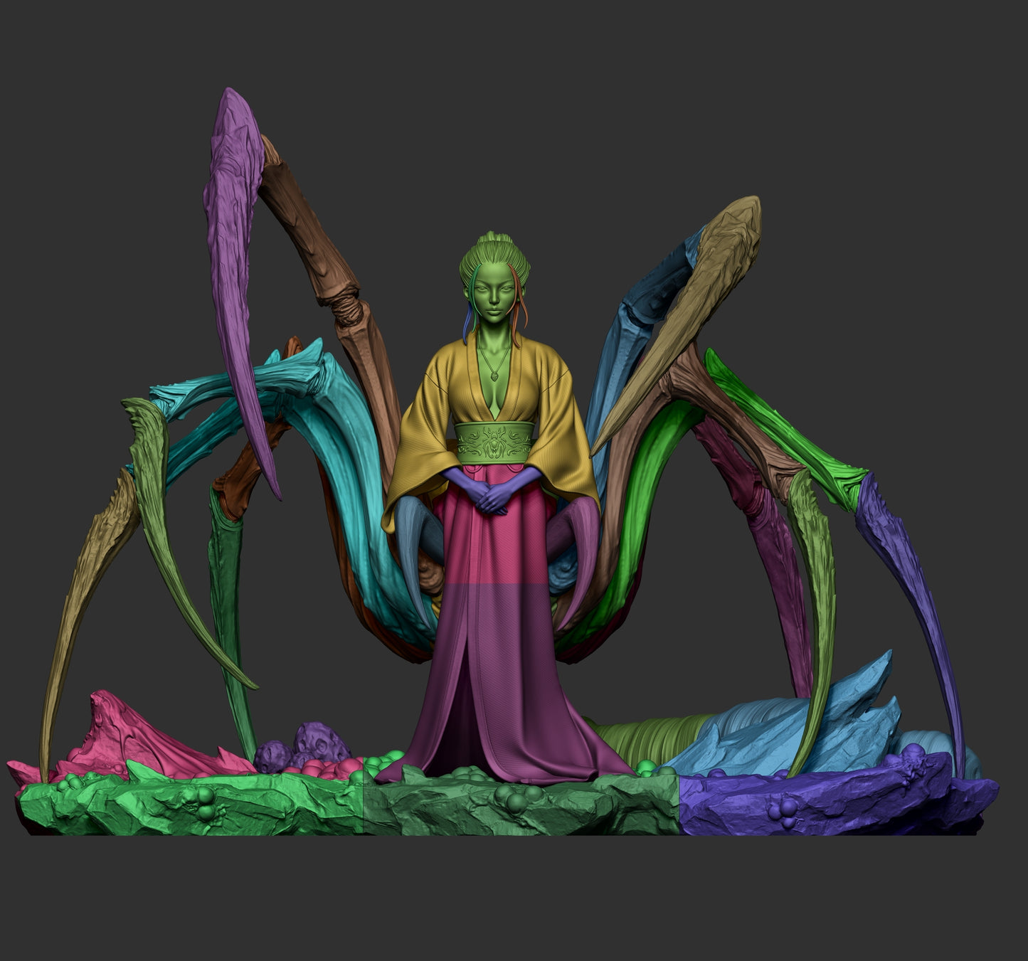 Queen Spider from Wukong Fan-Made Model by CA3D
