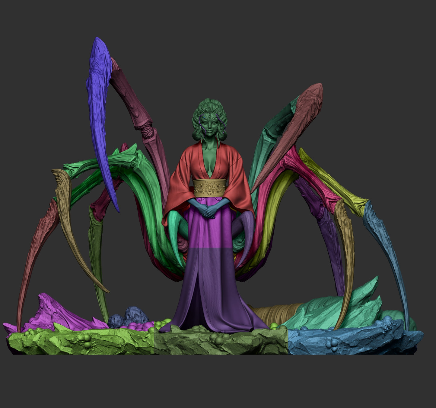 Queen Spider from Wukong Fan-Made Model by CA3D