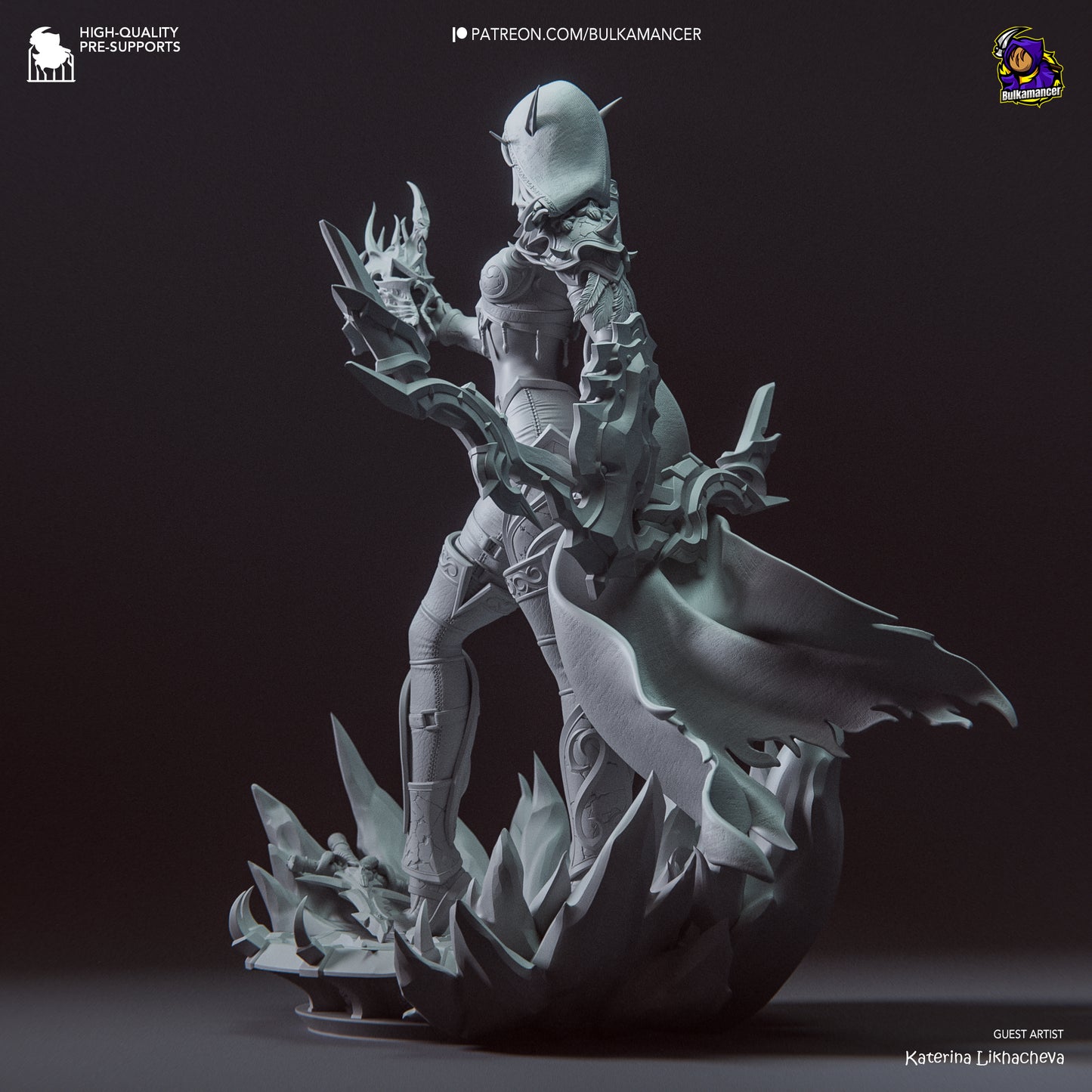 Sylvanas from Warcraft by Bulkamancer | High Quality Resin Print | Painted Commissions available! - Sephiknot