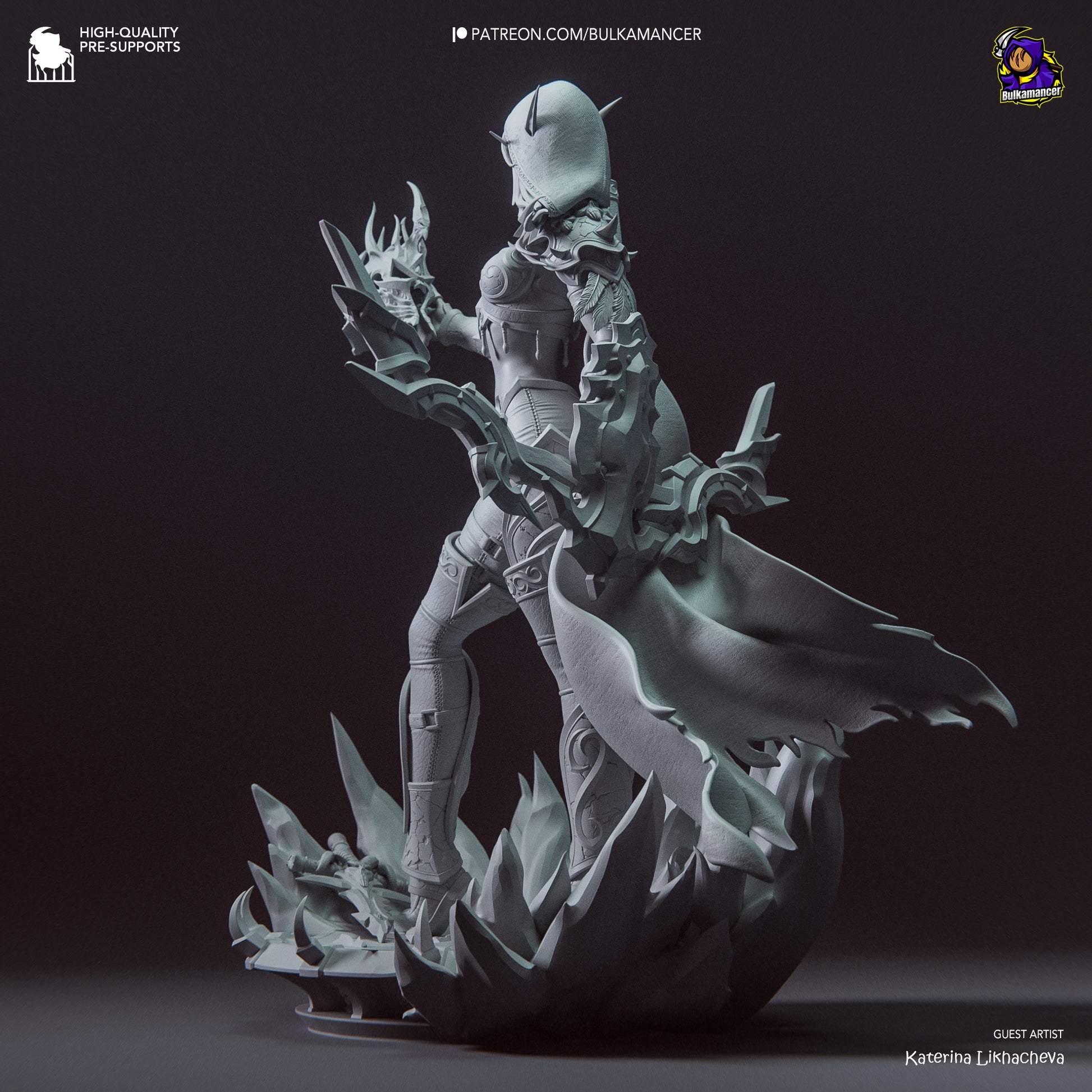 Sylvanas from Warcraft by Bulkamancer | High Quality Resin Print | Painted Commissions available! - Sephiknot