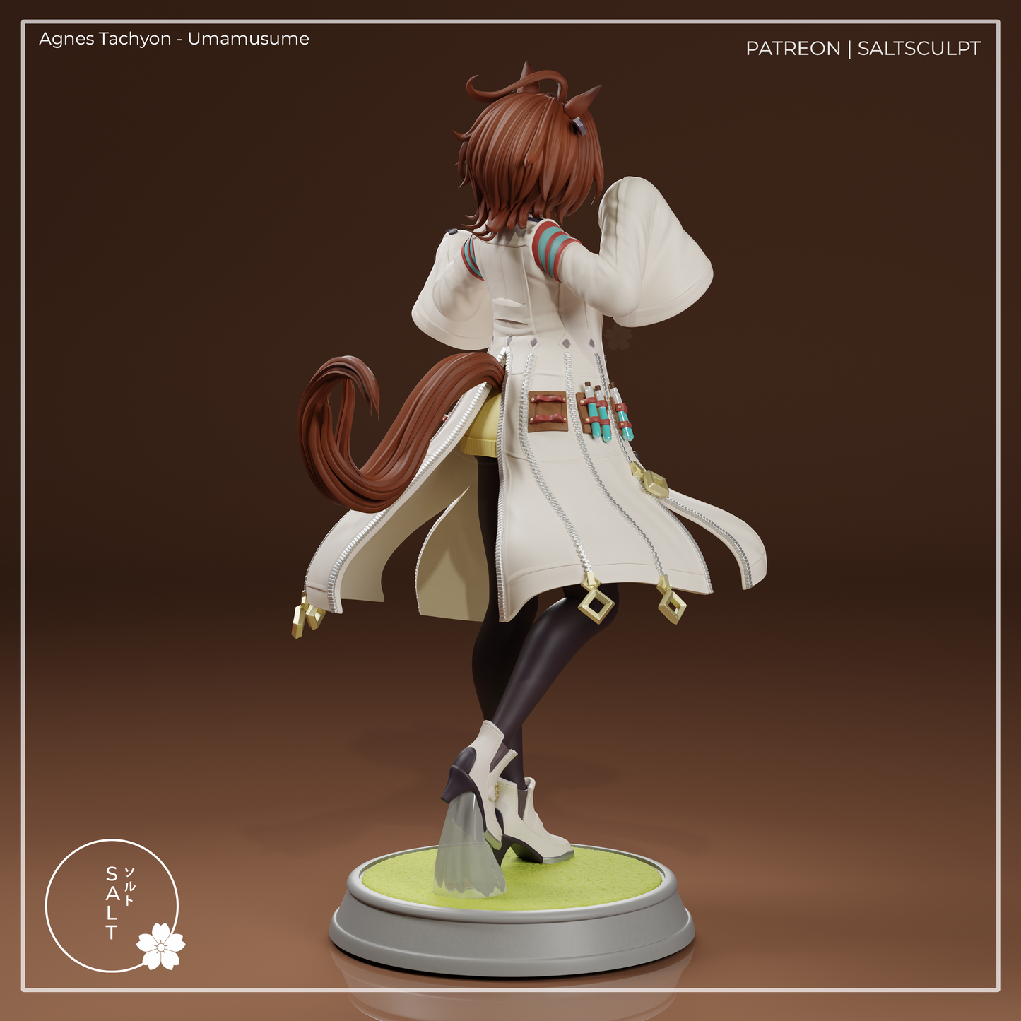 Agnes Tachyon from Umamusume by SaltSculpts | High Quality Resin Print | Painted Commissions available! - Sephiknot