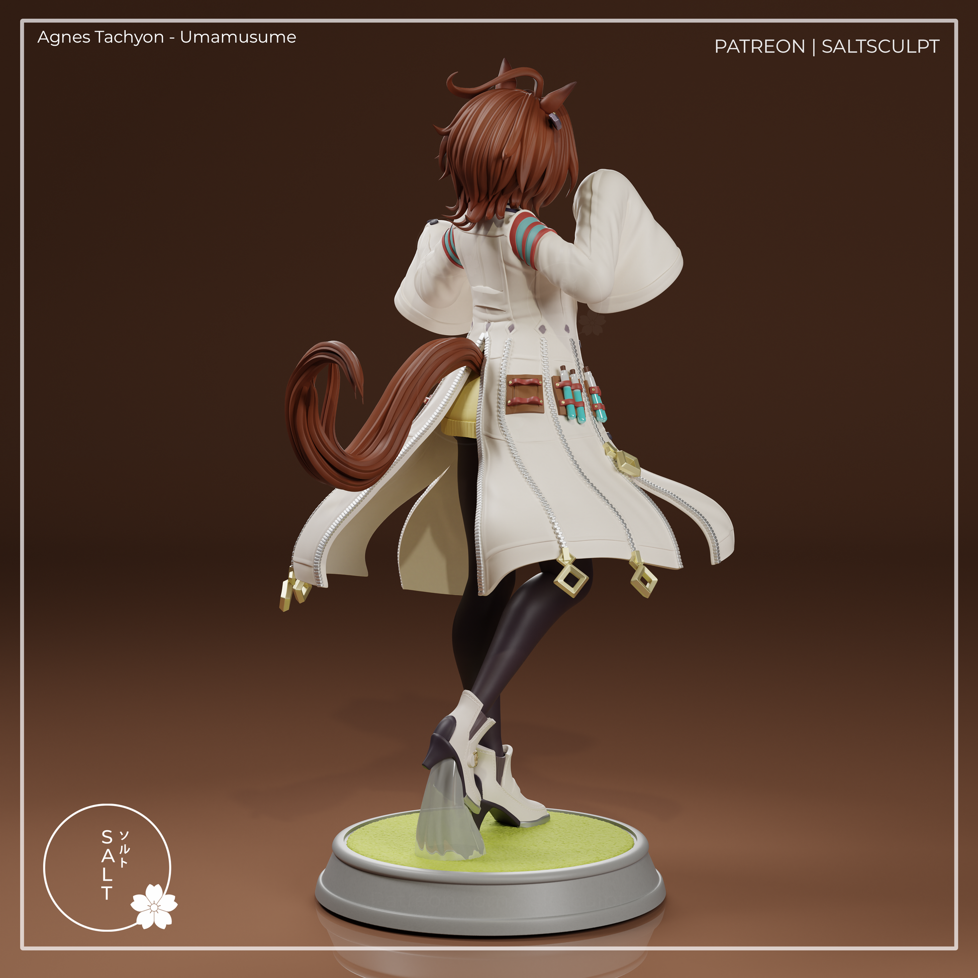 Agnes Tachyon from Umamusume by SaltSculpts | High Quality Resin Print | Painted Commissions available! - Sephiknot