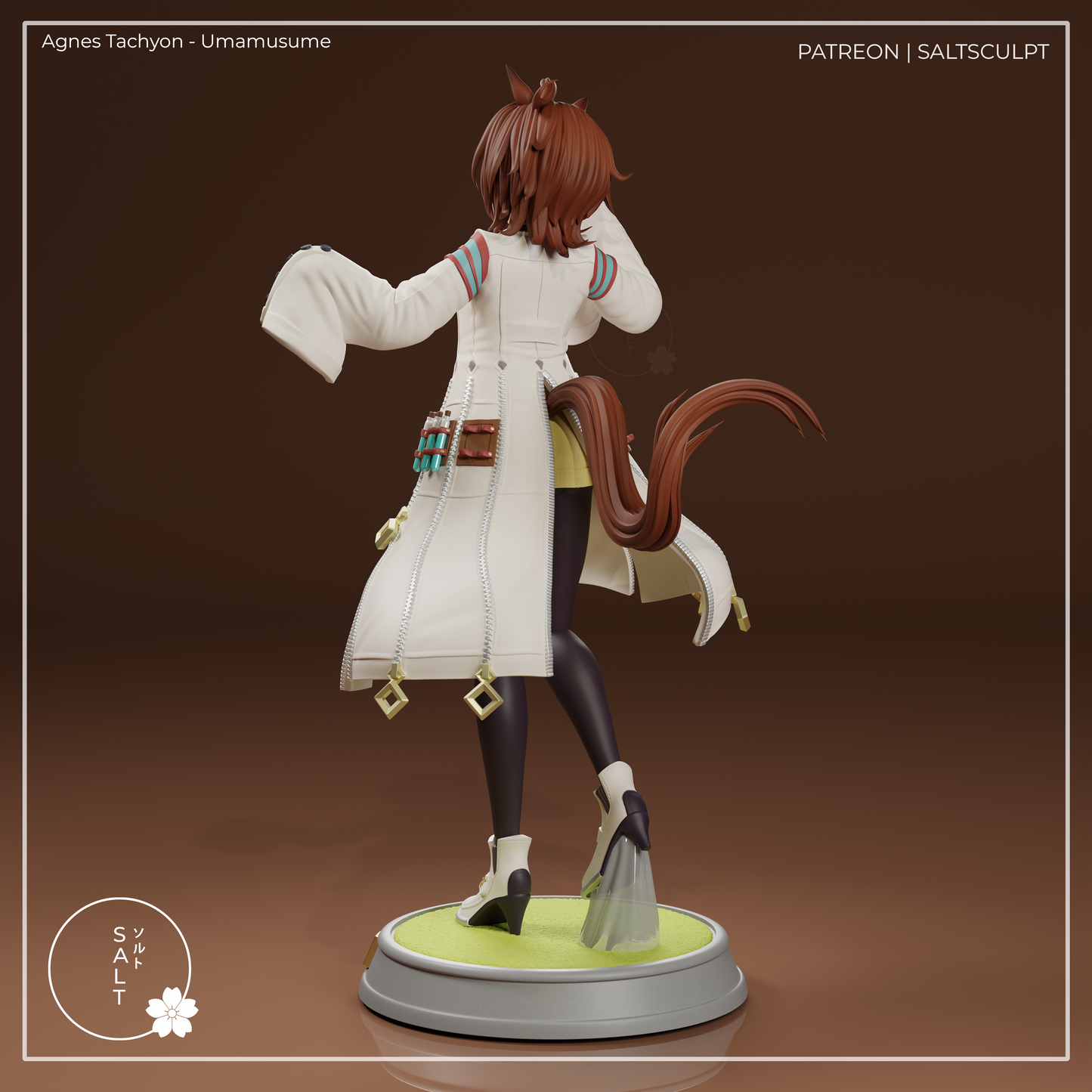Agnes Tachyon from Umamusume by SaltSculpts | High Quality Resin Print | Painted Commissions available! - Sephiknot