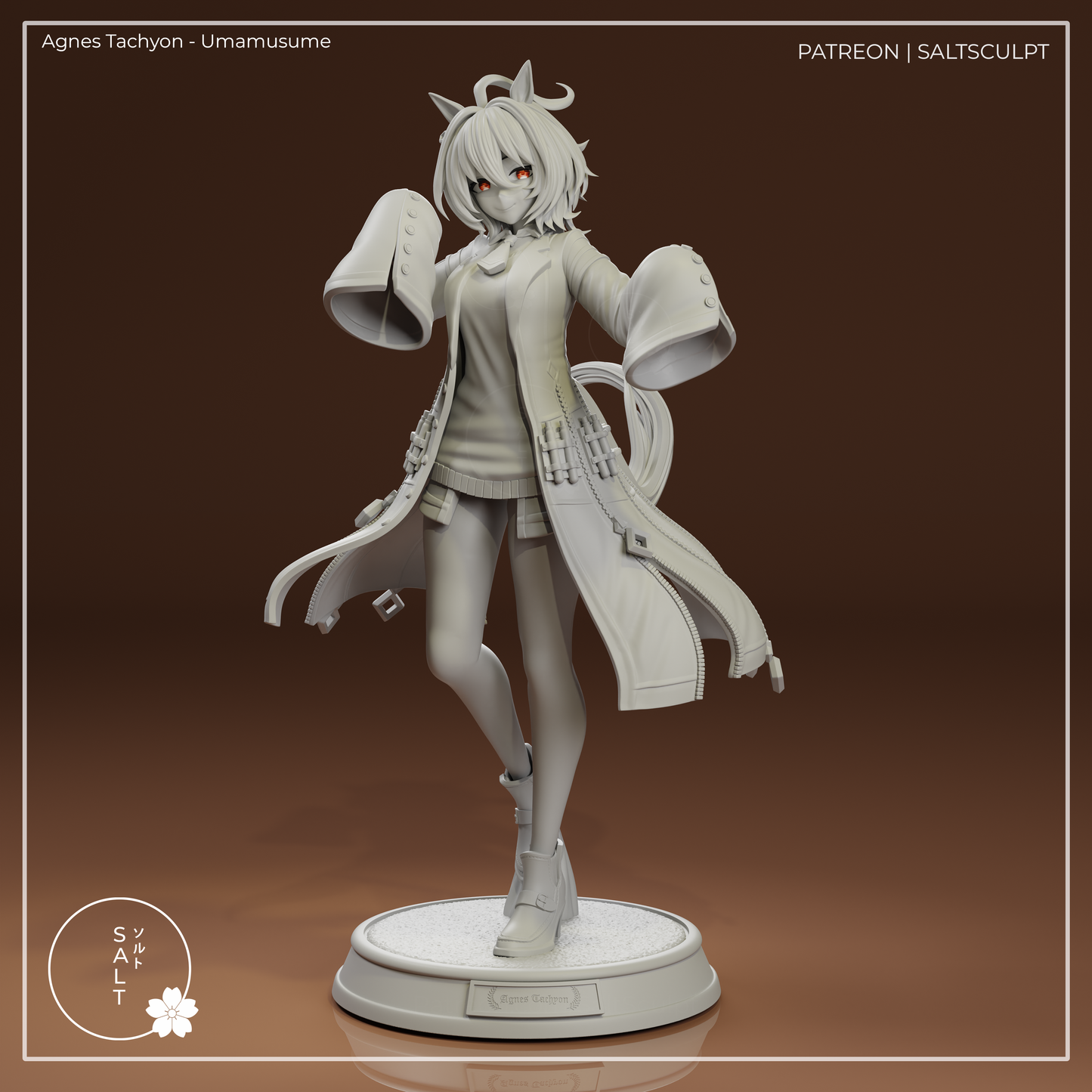 Agnes Tachyon from Umamusume by SaltSculpts | High Quality Resin Print | Painted Commissions available! - Sephiknot