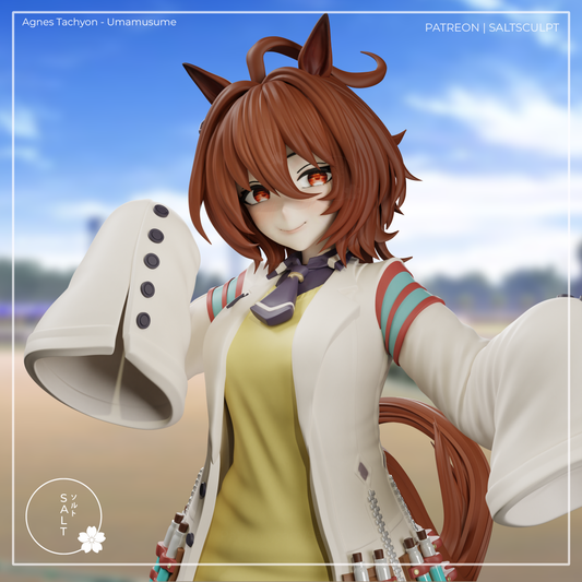 Agnes Tachyon from Umamusume by SaltSculpts | High Quality Resin Print | Painted Commissions available!
