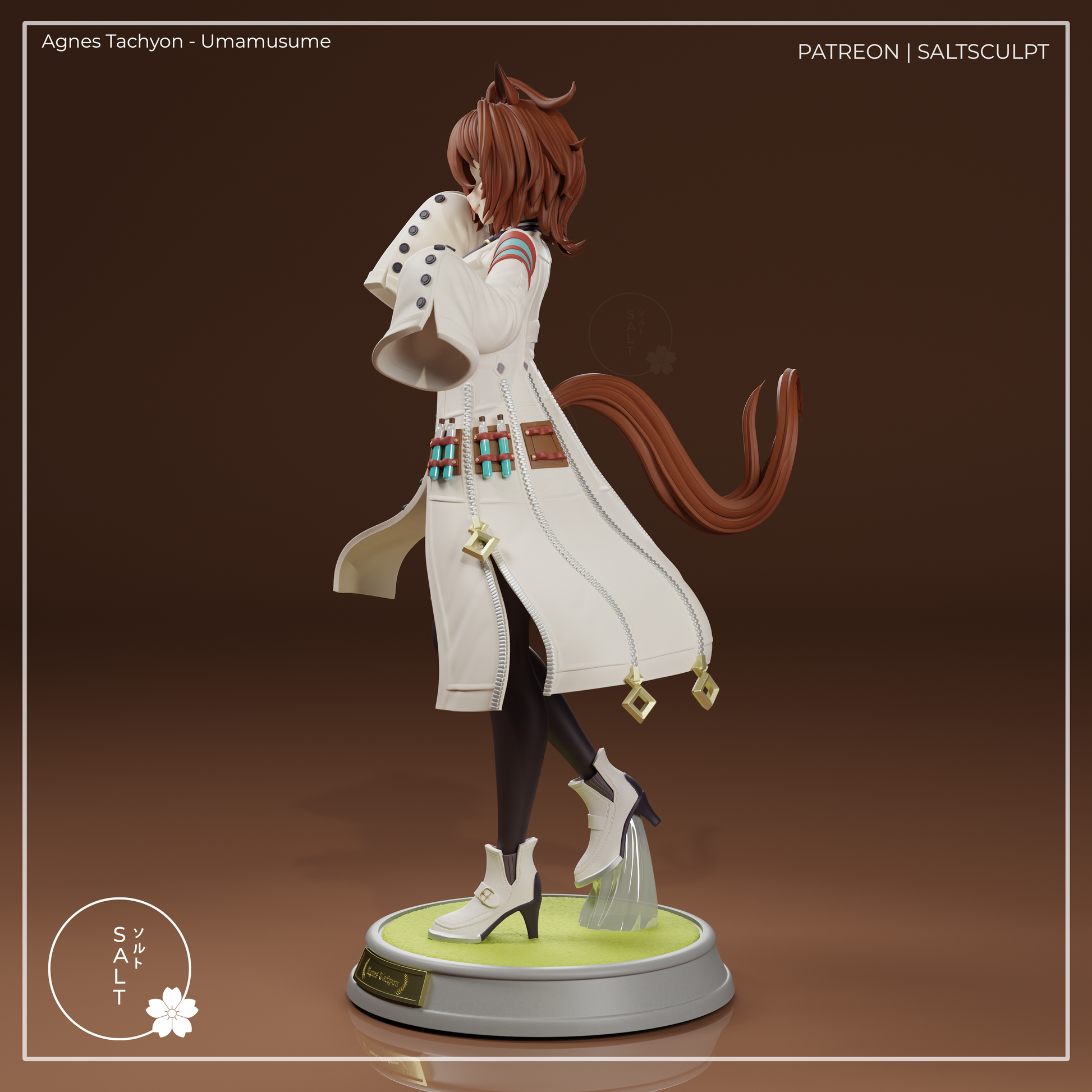 Agnes Tachyon from Umamusume by SaltSculpts | High Quality Resin Print | Painted Commissions available! - Sephiknot