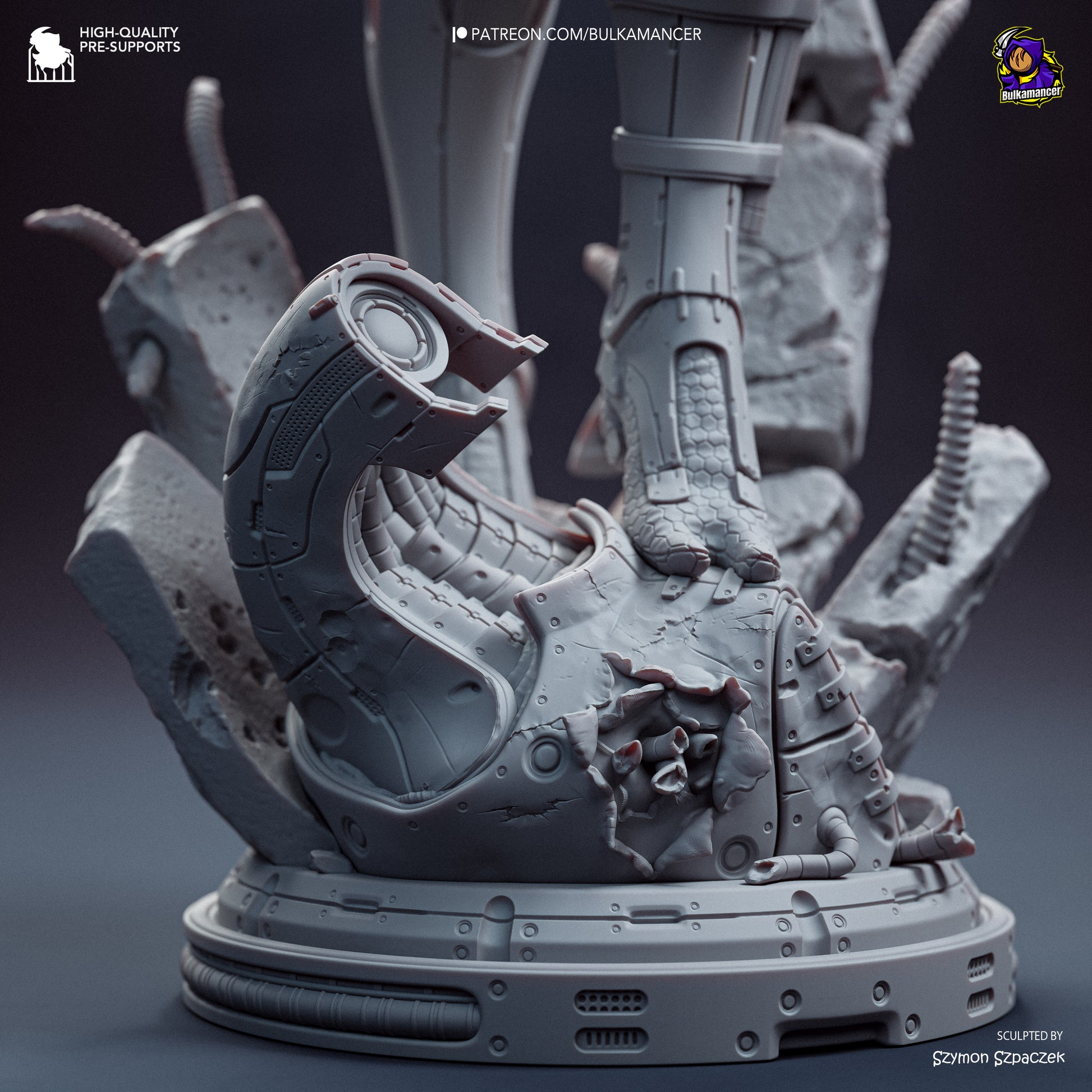 Tali from Mass Effect by Bulkamancer | High Quality Resin Print | Painted Commissions available! - Sephiknot