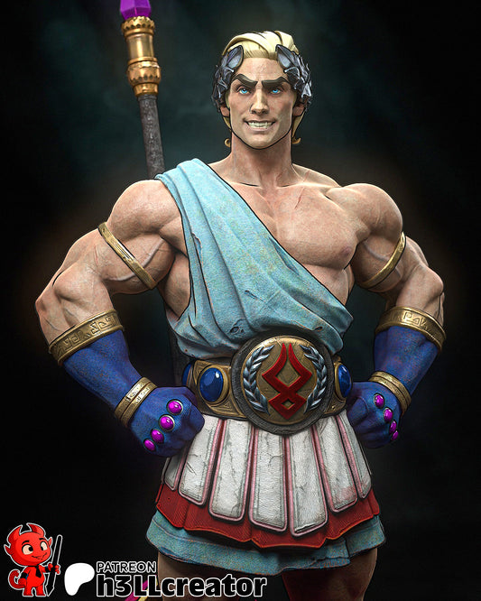 Theseus Garage Kit | Fanmade Model by h3llCreator | Hades | 3D Printed - Sephiknot