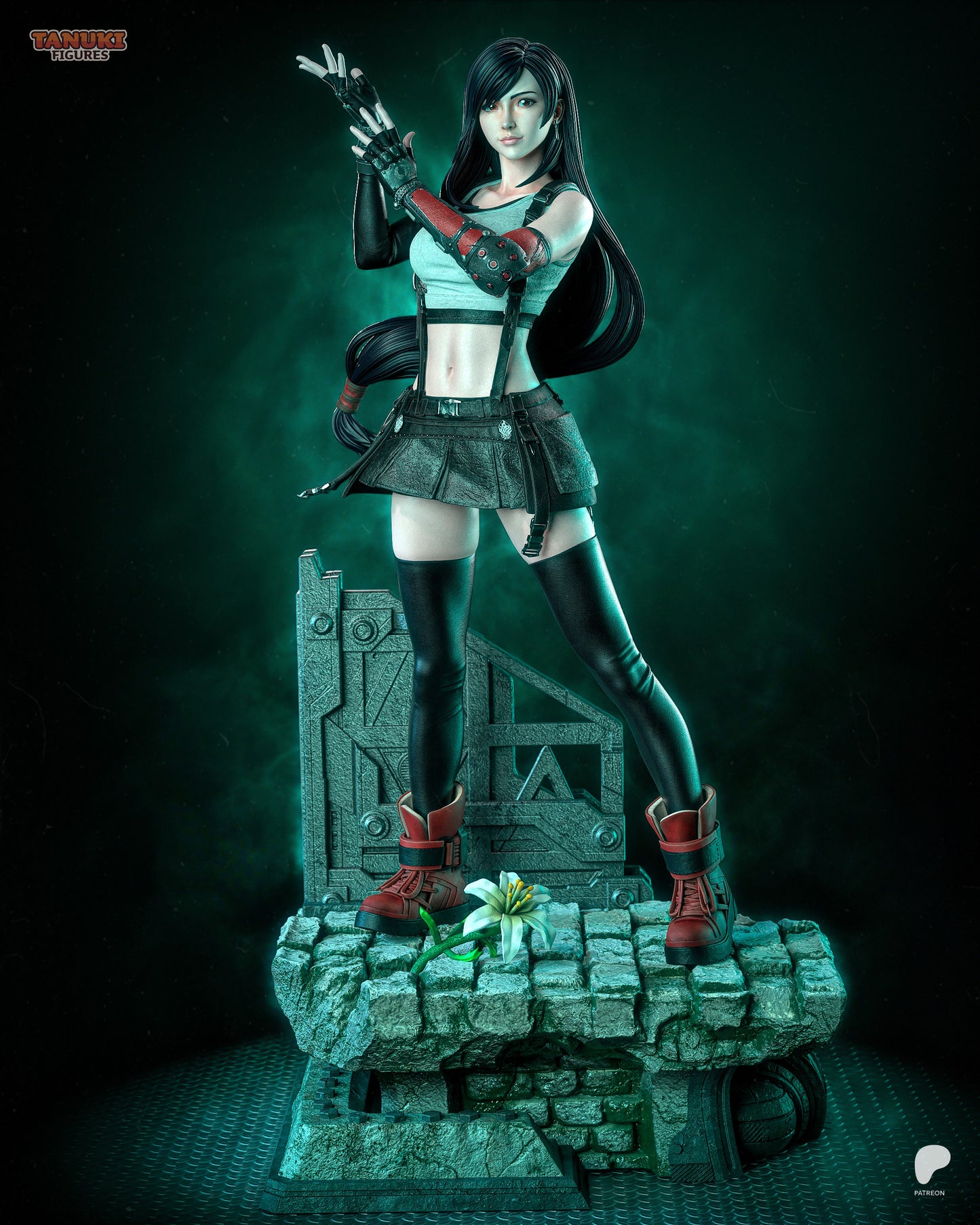 Tifa by Final Fantasy | High Quality Resin Print | Painted Commissions available! (Copy) - Sephiknot