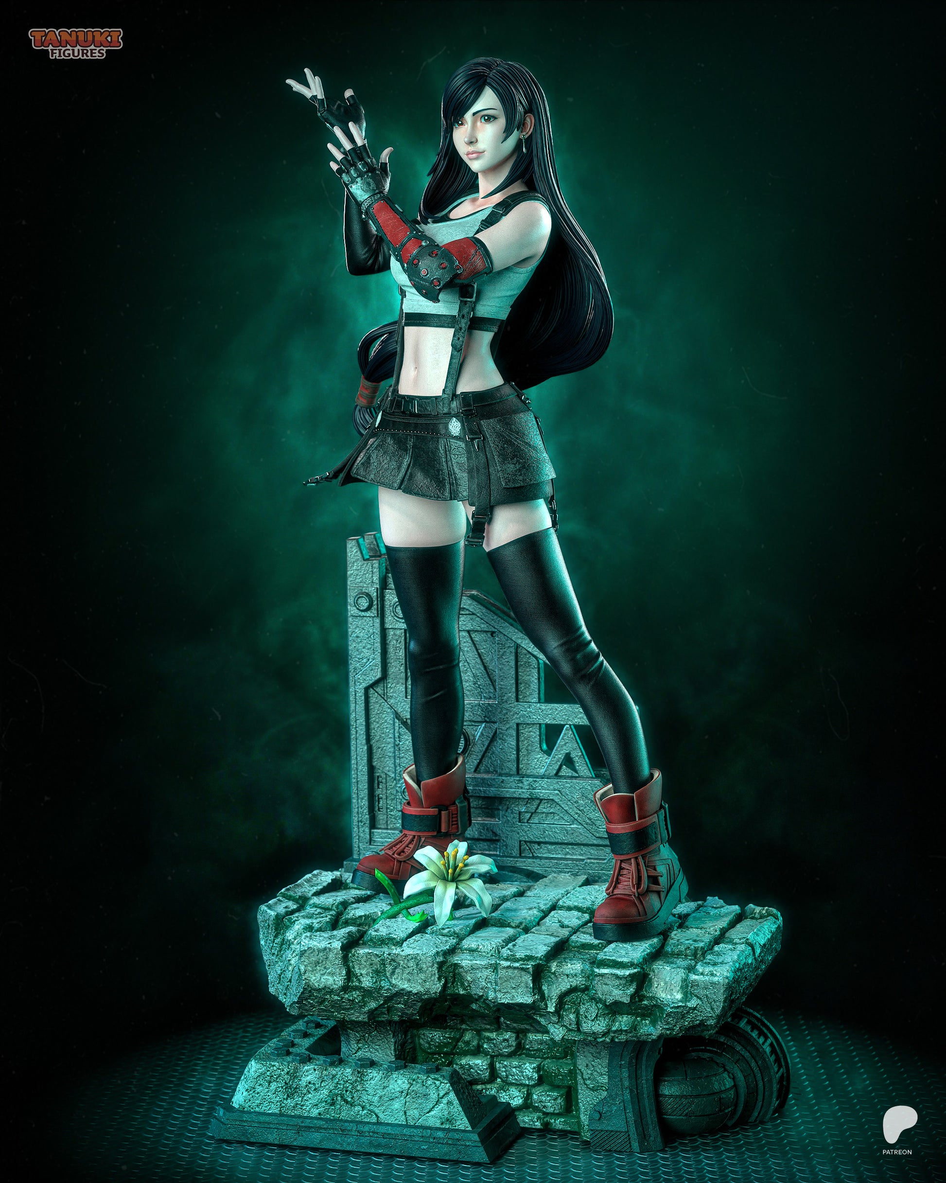 Tifa by Final Fantasy | High Quality Resin Print | Painted Commissions available! (Copy) - Sephiknot
