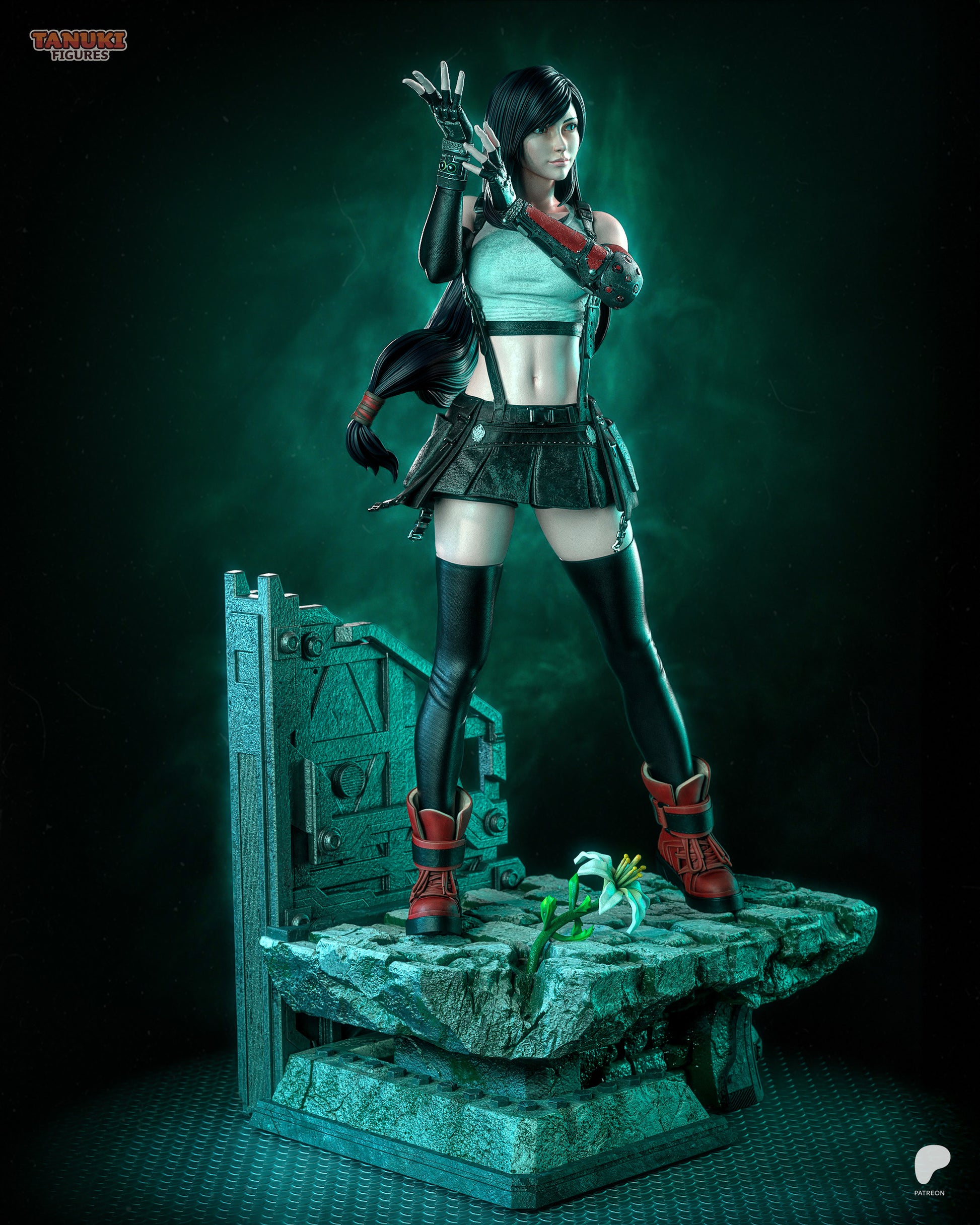 Tifa by Final Fantasy | High Quality Resin Print | Painted Commissions available! (Copy) - Sephiknot