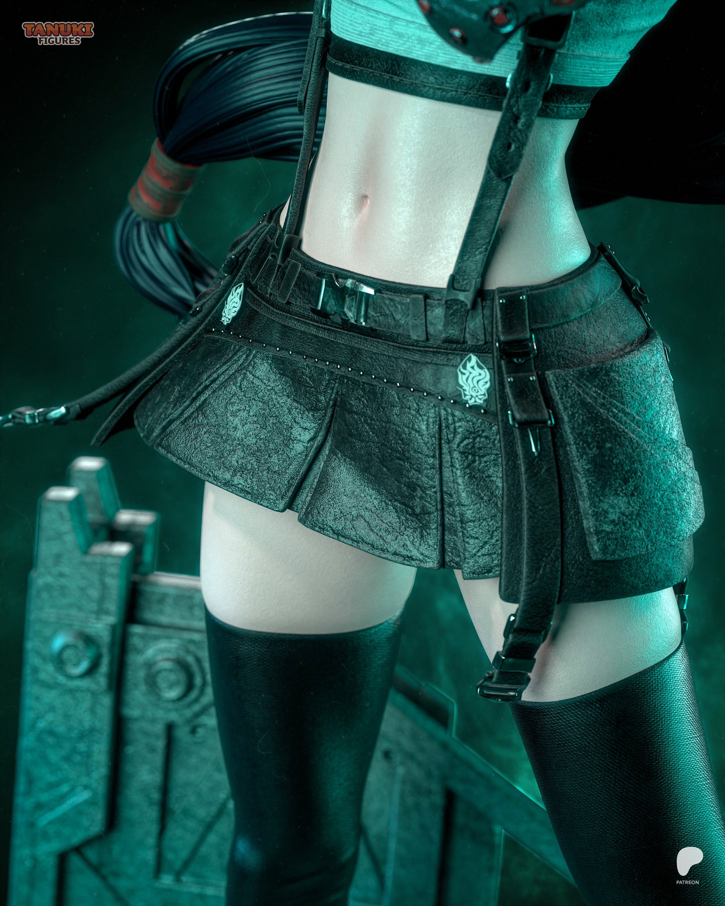Tifa by Final Fantasy | High Quality Resin Print | Painted Commissions available! (Copy) - Sephiknot