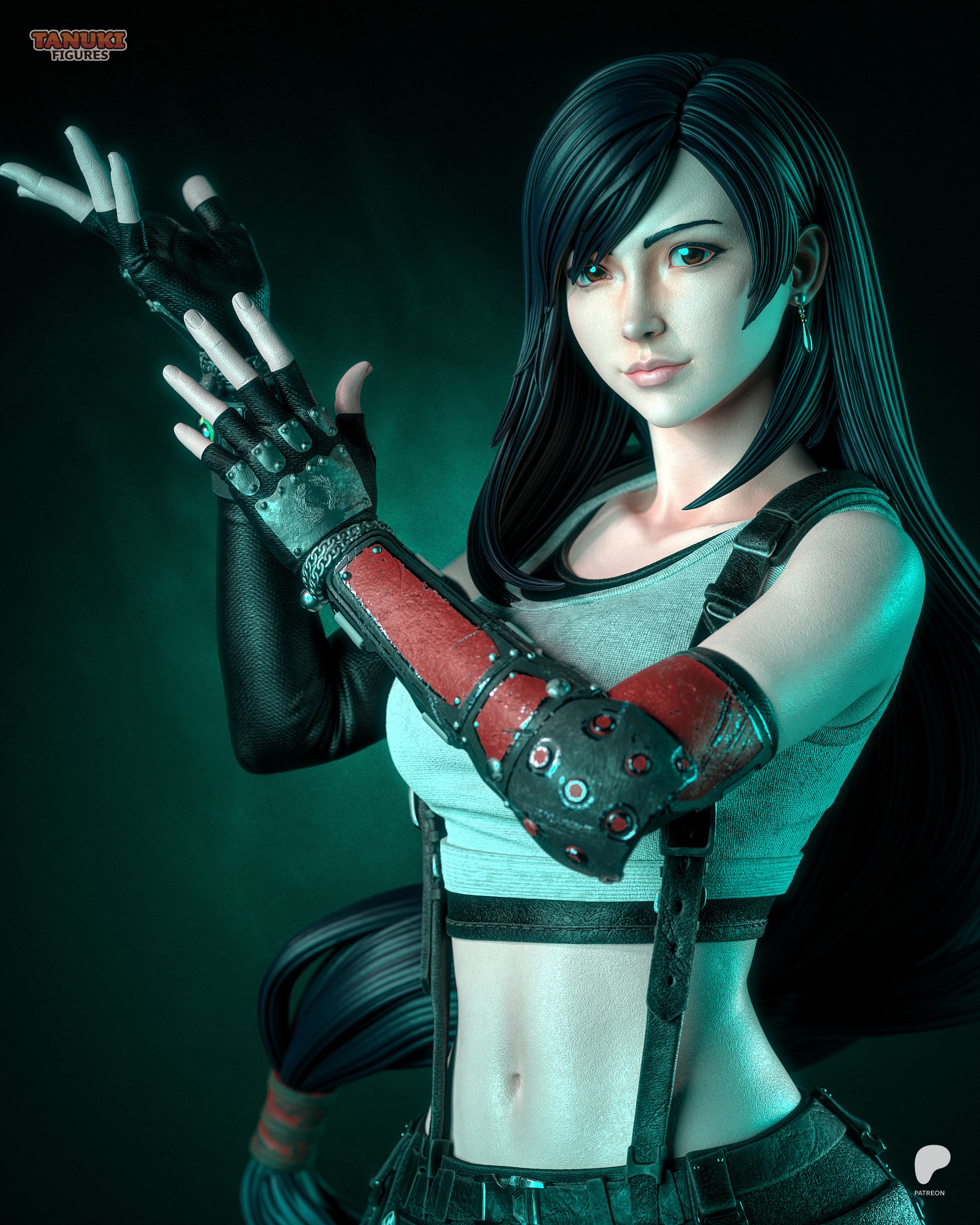 Tifa by Final Fantasy | High Quality Resin Print | Painted Commissions available! (Copy) - Sephiknot