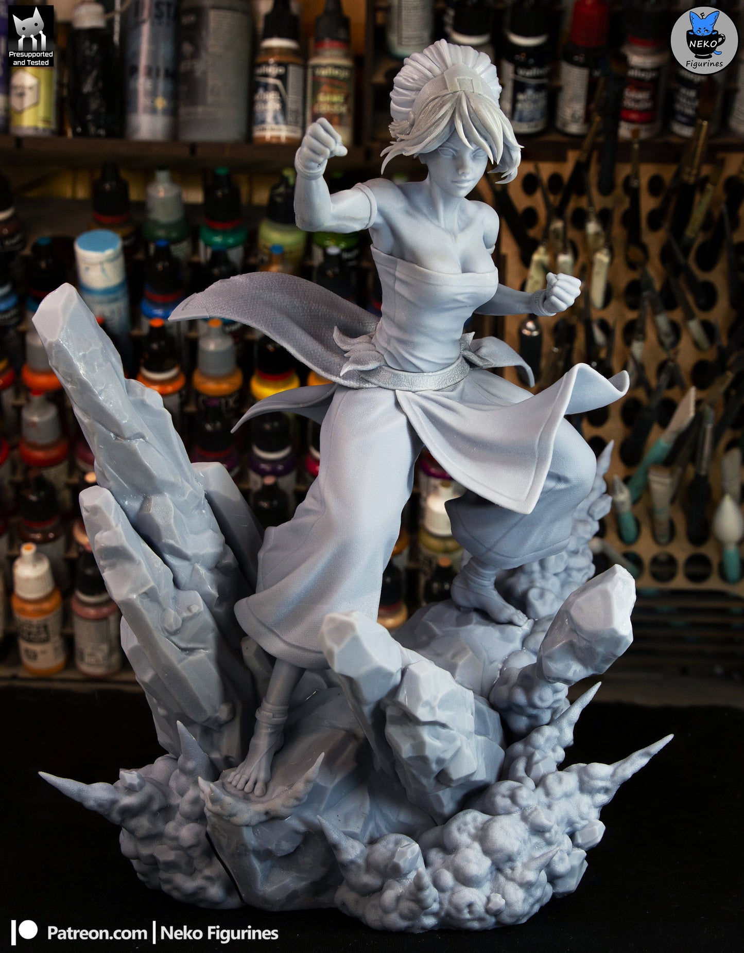 Toph from Avatar by Neko Figurines | High Quality Resin Print | Painted Commissions available! - Sephiknot
