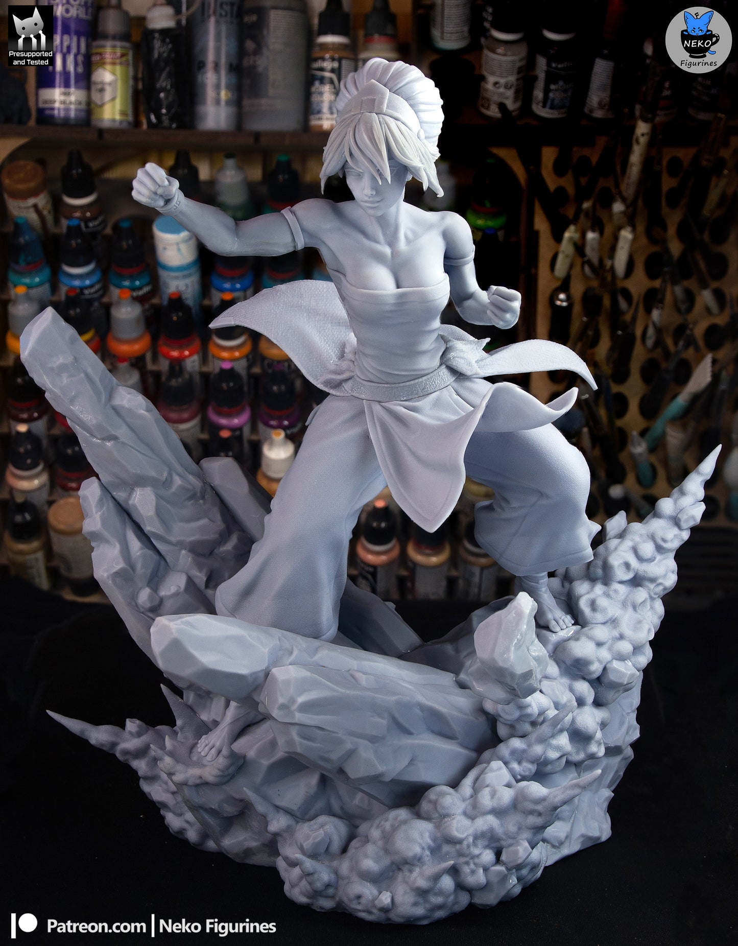 Toph from Avatar by Neko Figurines | High Quality Resin Print | Painted Commissions available! - Sephiknot