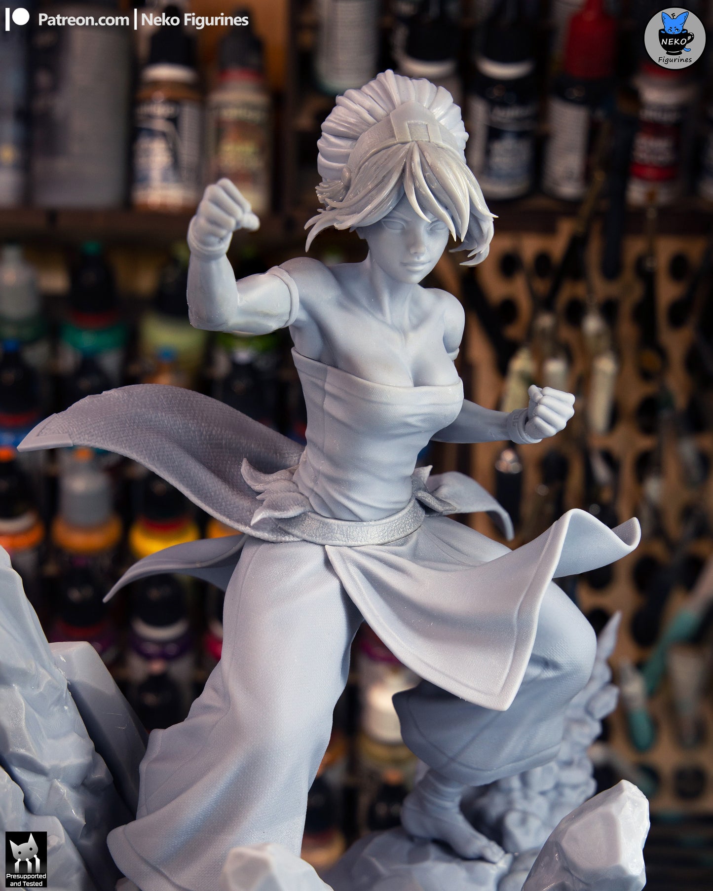 Toph from Avatar by Neko Figurines | High Quality Resin Print | Painted Commissions available! - Sephiknot