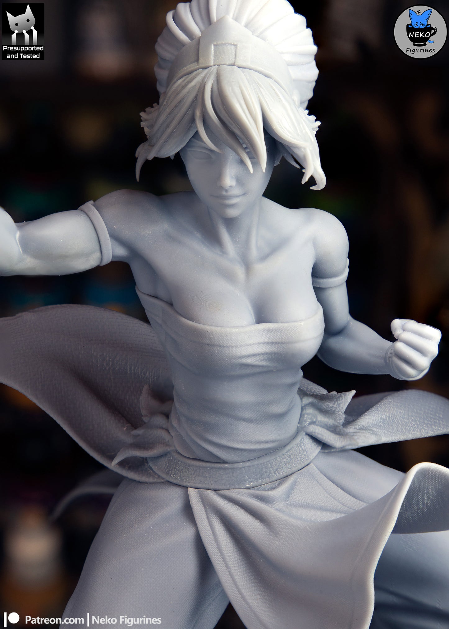 Toph from Avatar by Neko Figurines | High Quality Resin Print | Painted Commissions available! - Sephiknot