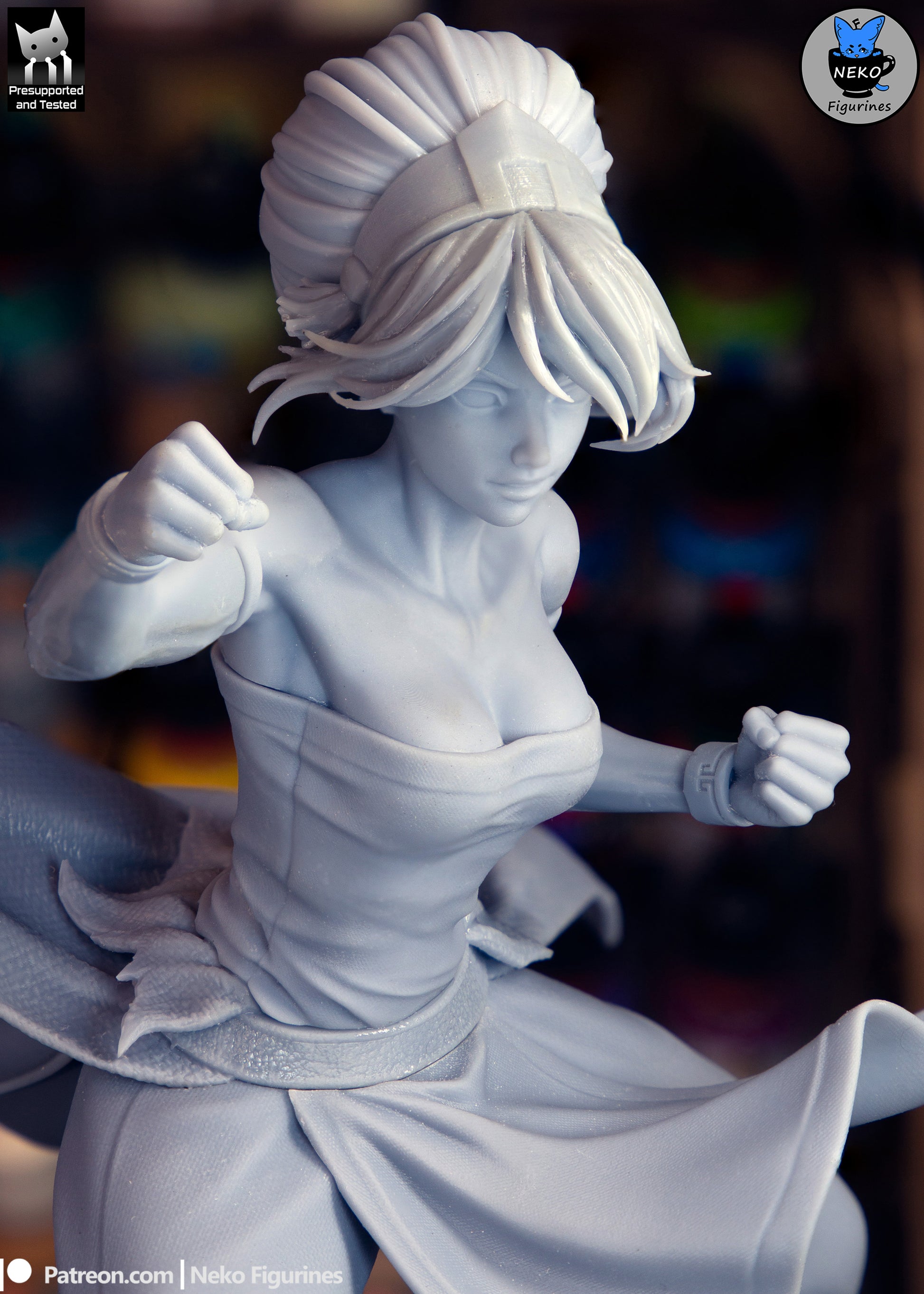 Toph from Avatar by Neko Figurines | High Quality Resin Print | Painted Commissions available! - Sephiknot