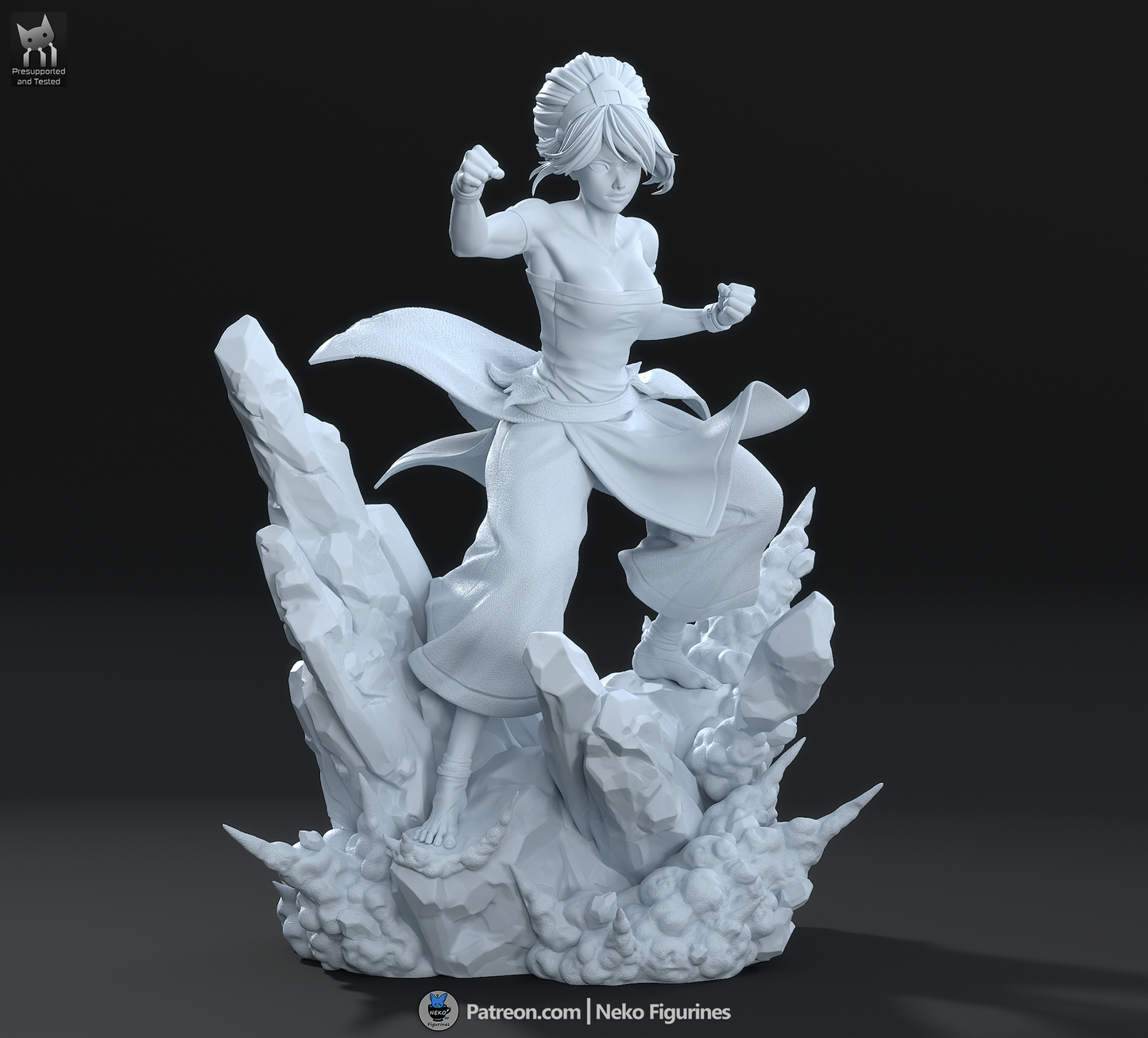 Toph from Avatar by Neko Figurines | High Quality Resin Print | Painted Commissions available! - Sephiknot
