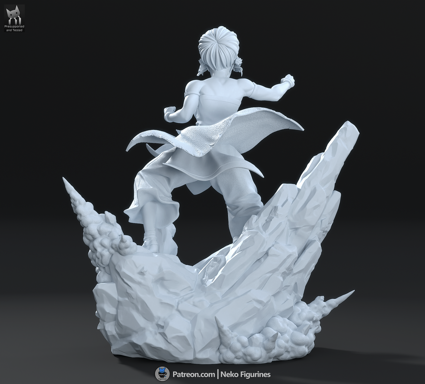 Toph from Avatar by Neko Figurines | High Quality Resin Print | Painted Commissions available! - Sephiknot
