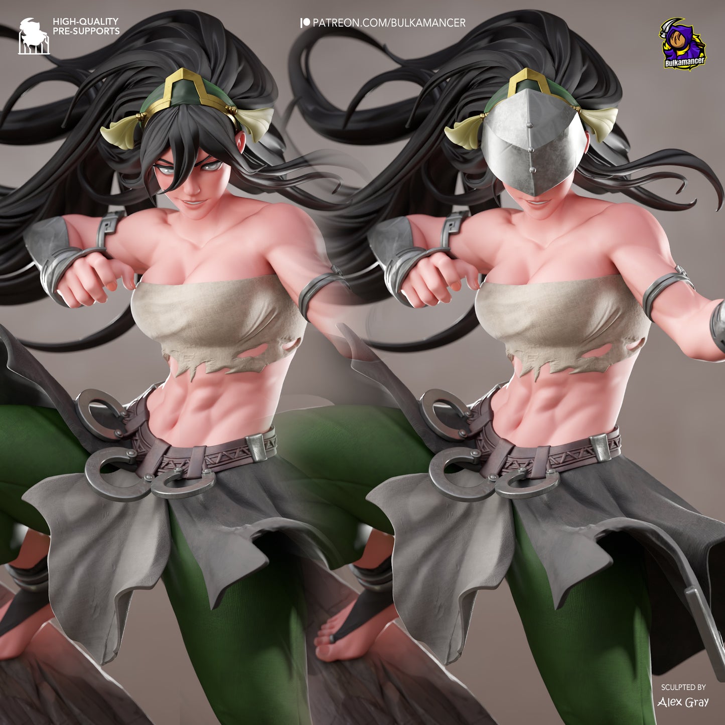 Toph from Avatar by Bulkamancer | High Quality Resin Print | Painted Commissions available!