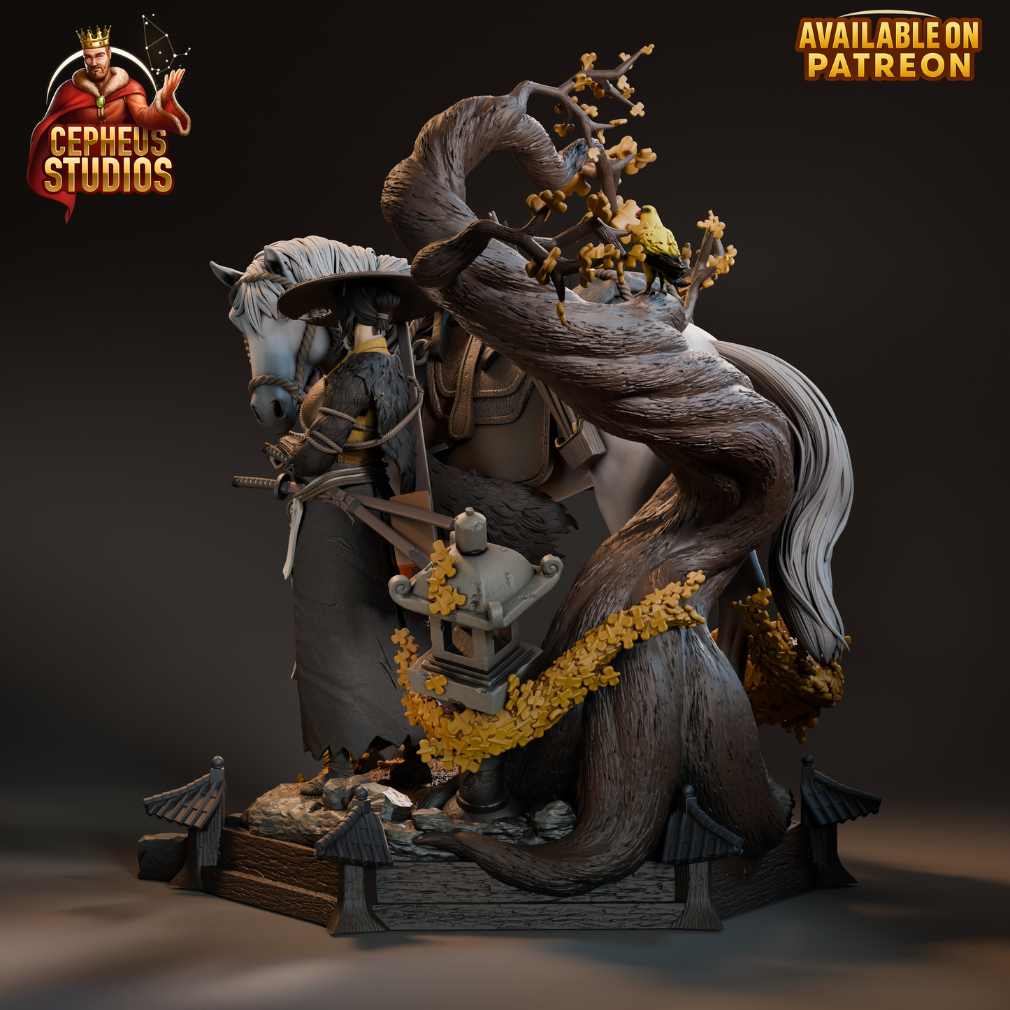 Atsu from Ghost of Yotei Fan-Made Model by Cepheus Studio