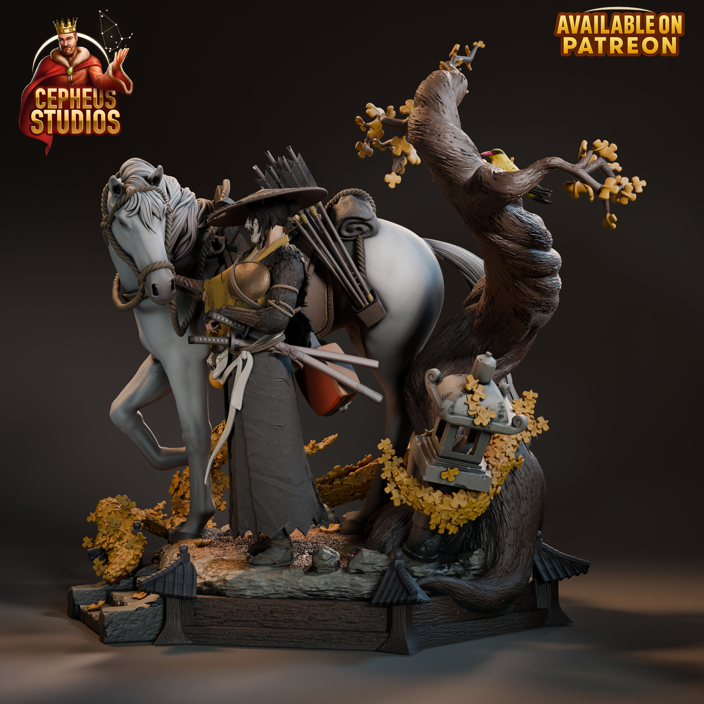 Atsu from Ghost of Yotei Fan-Made Model by Cepheus Studio