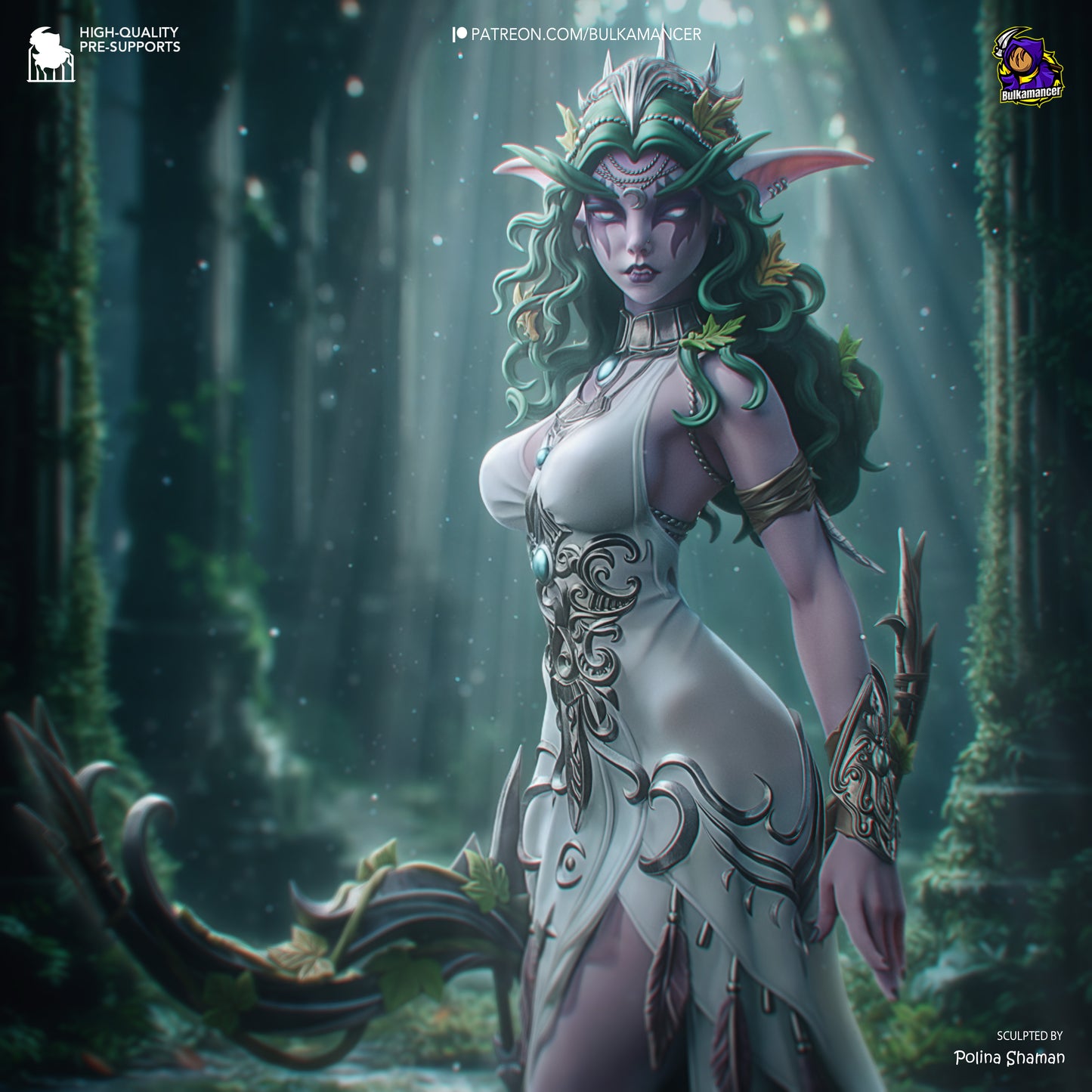 Tyrande from World of Warcraft Fan-Made Model by Bulkamancer