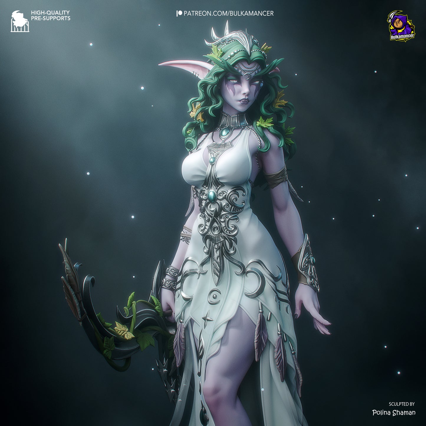 Tyrande from World of Warcraft Fan-Made Model by Bulkamancer