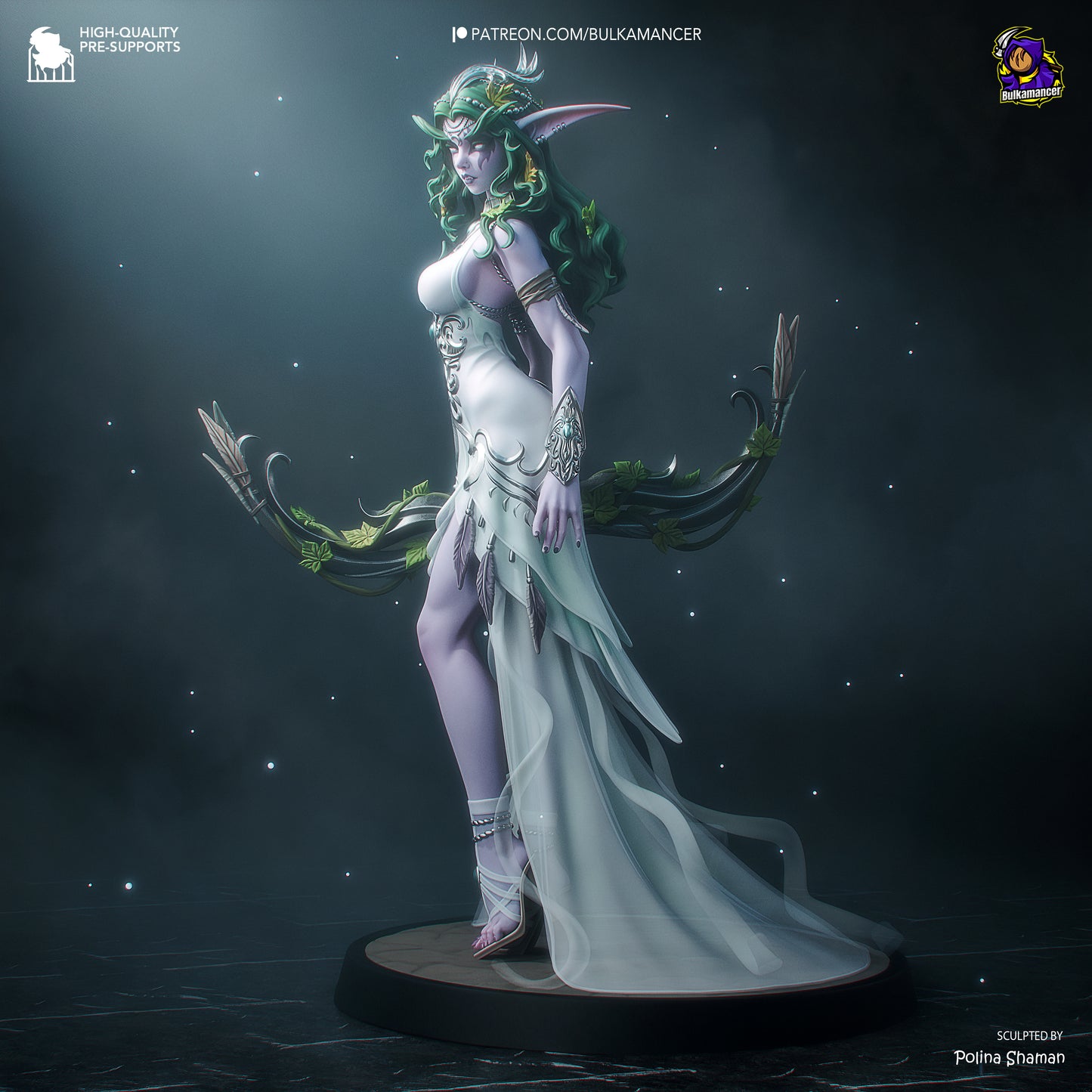 Tyrande from World of Warcraft Fan-Made Model by Bulkamancer