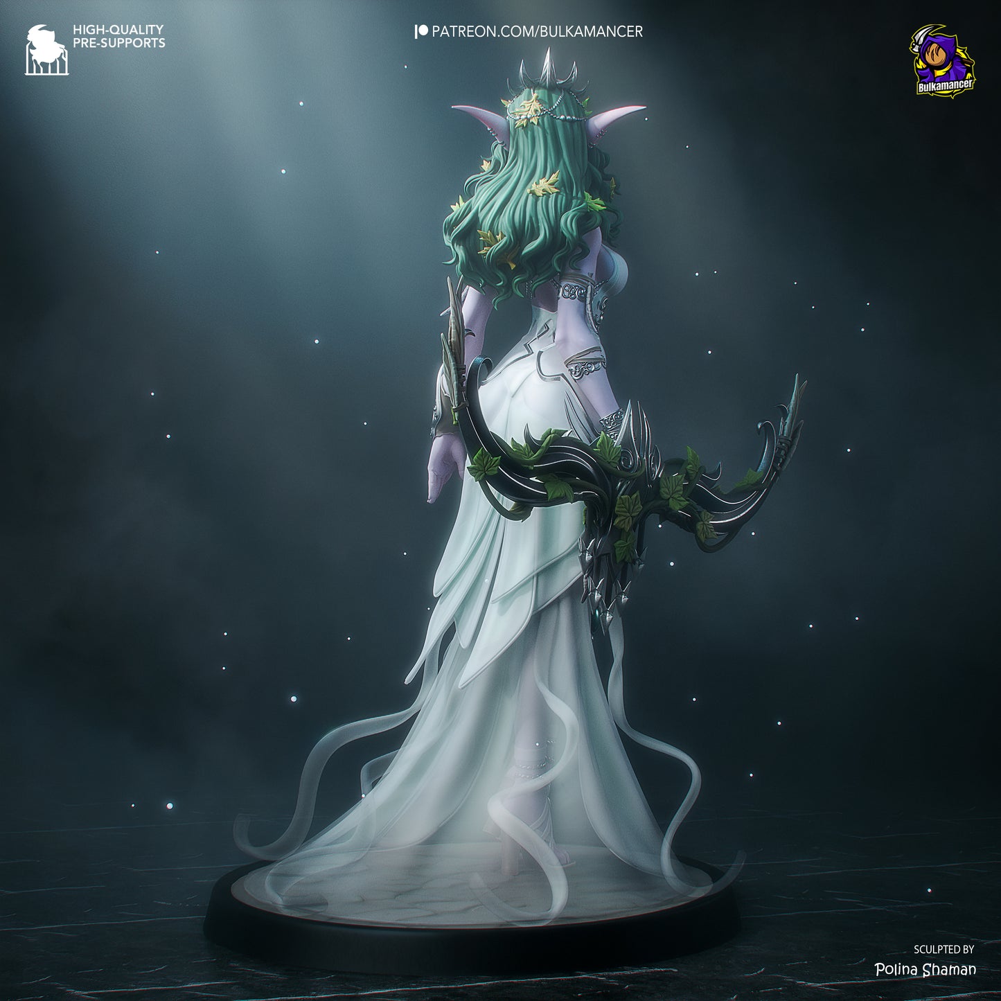 Tyrande from World of Warcraft Fan-Made Model by Bulkamancer