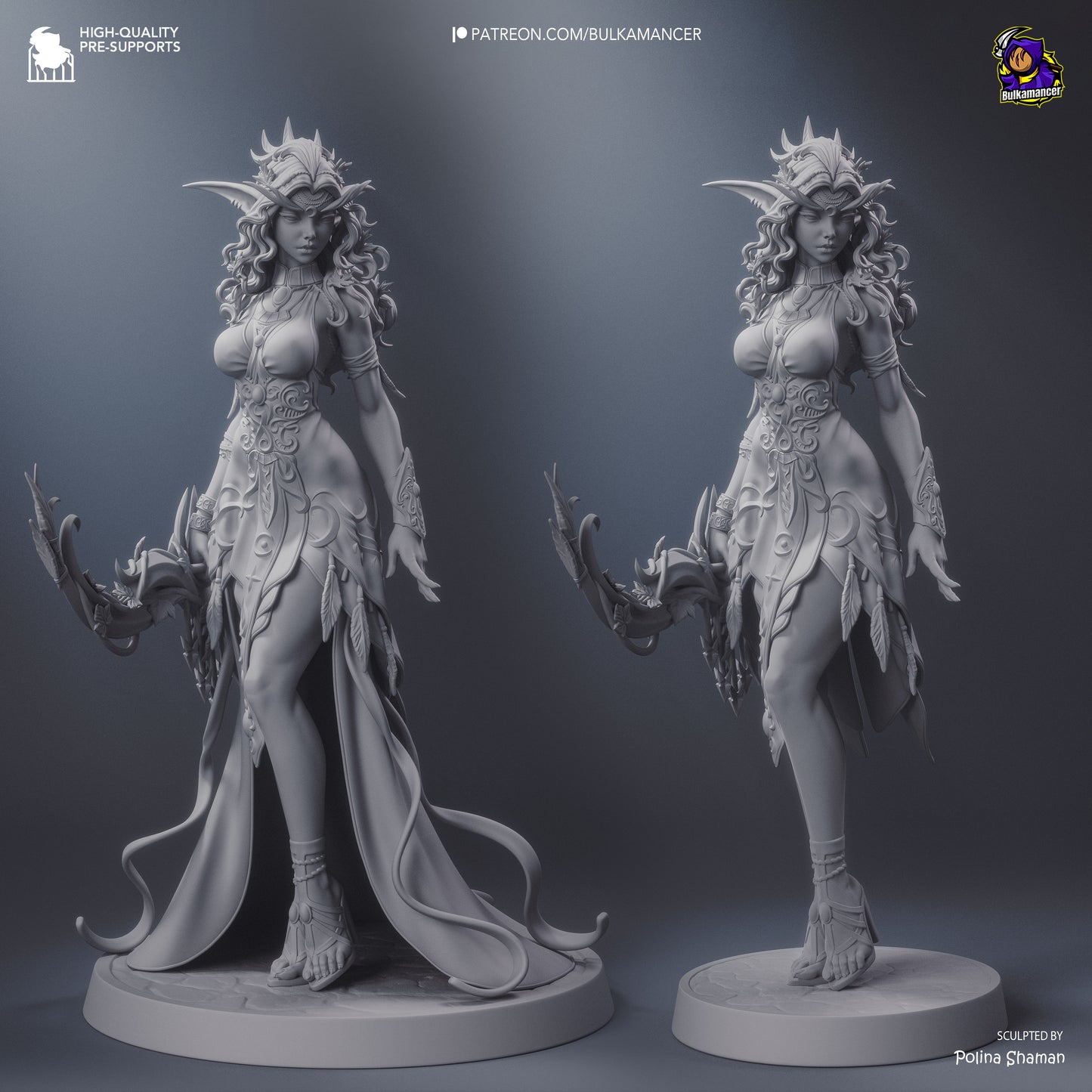 Tyrande from World of Warcraft Fan-Made Model by Bulkamancer
