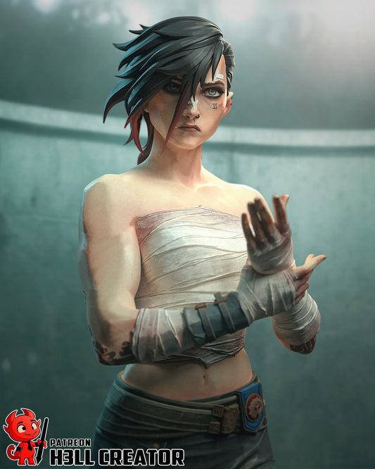Arena Fighter Vi Garage Kit | Fanmade Model by h3llcreator | Arcanne  3D Printed - Sephiknot