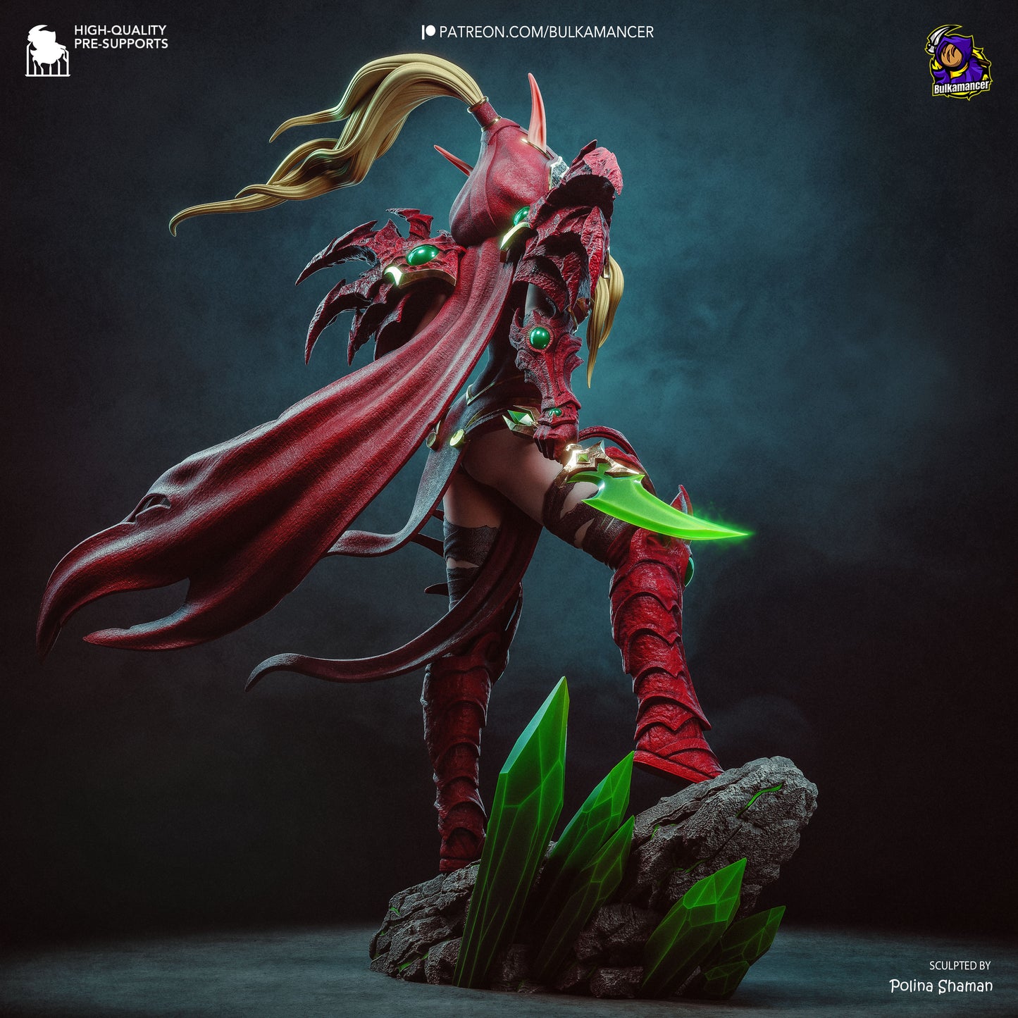 Valeera from Warcraft by Bulkamancer | High Quality Resin Print | Painted Commissions available!