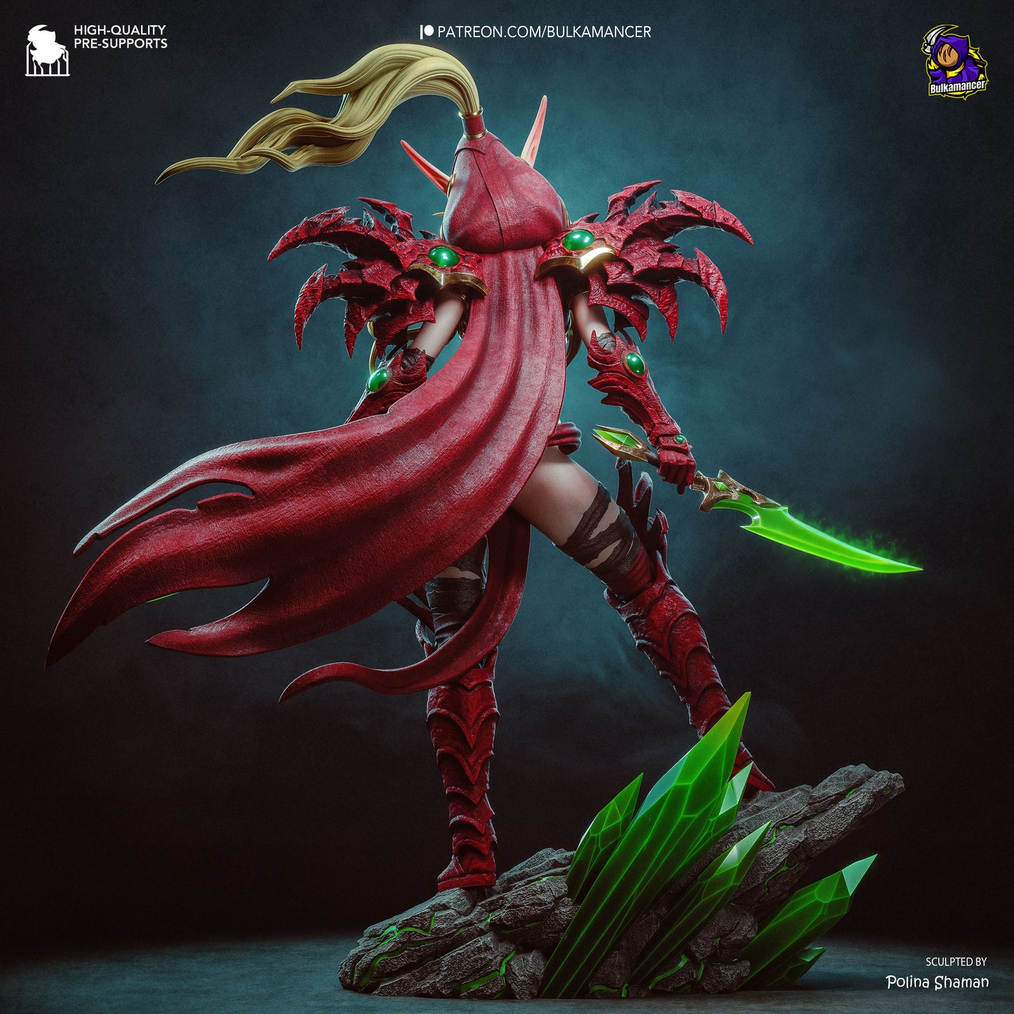 Valeera from Warcraft by Bulkamancer | High Quality Resin Print | Painted Commissions available!
