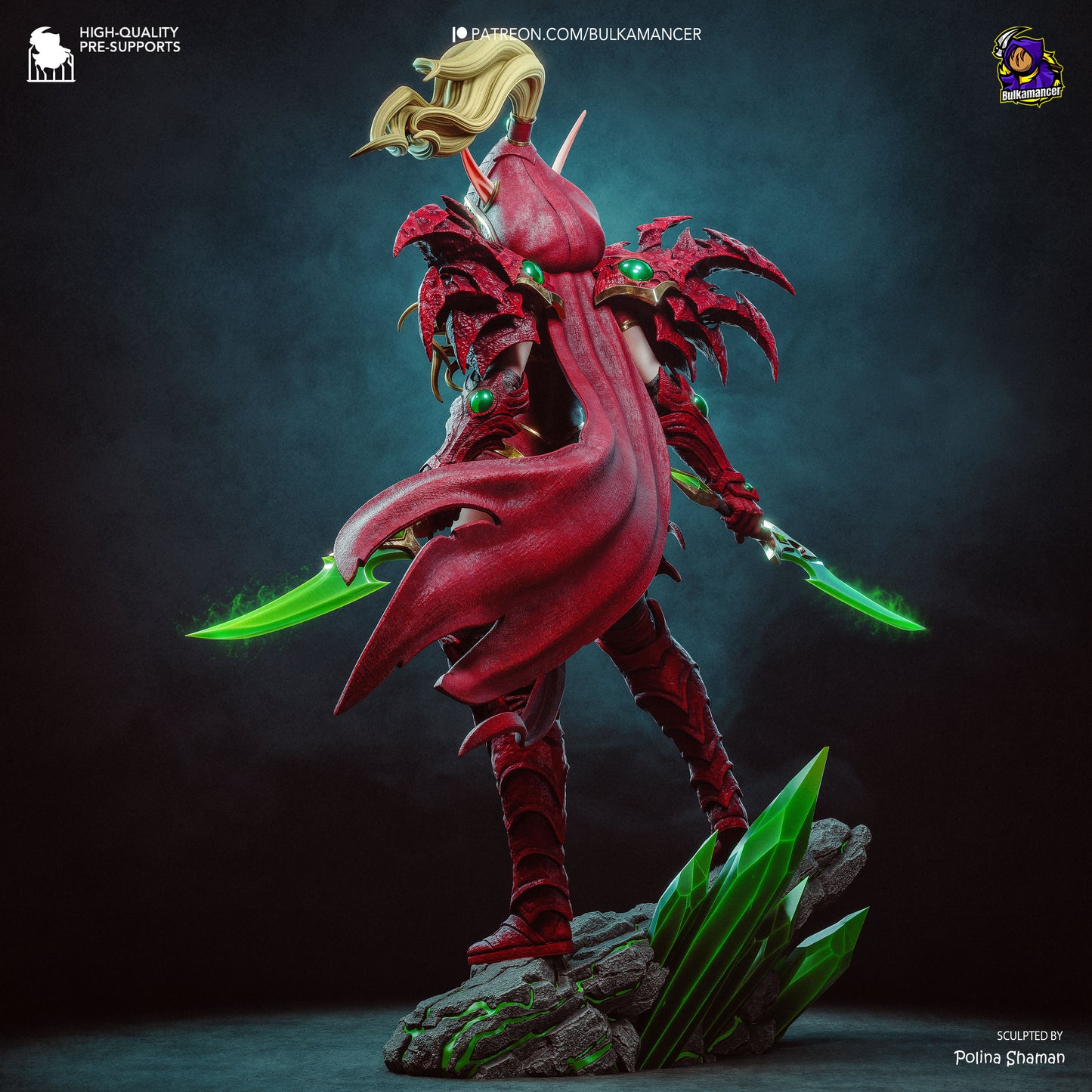 Valeera from Warcraft by Bulkamancer | High Quality Resin Print | Painted Commissions available!