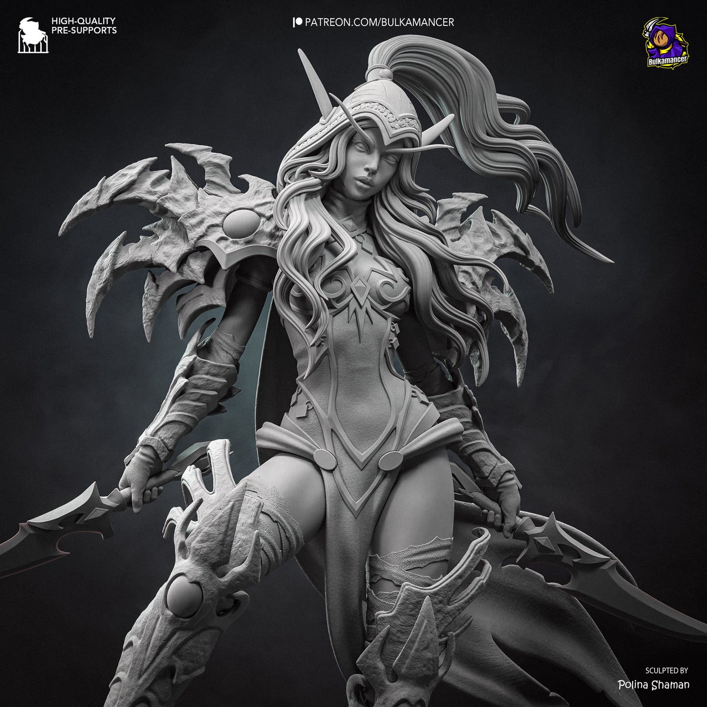 Valeera from Warcraft by Bulkamancer | High Quality Resin Print | Painted Commissions available!