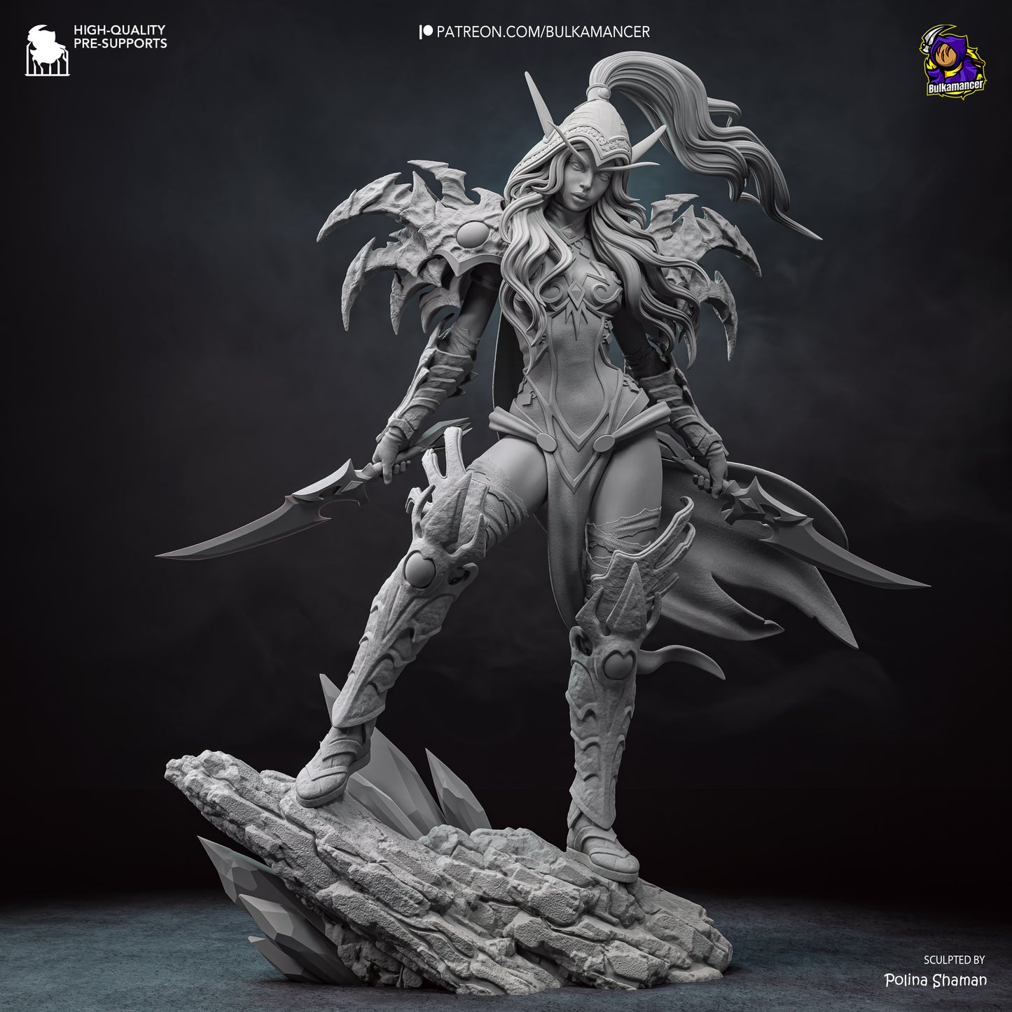 Valeera from Warcraft by Bulkamancer | High Quality Resin Print | Painted Commissions available!