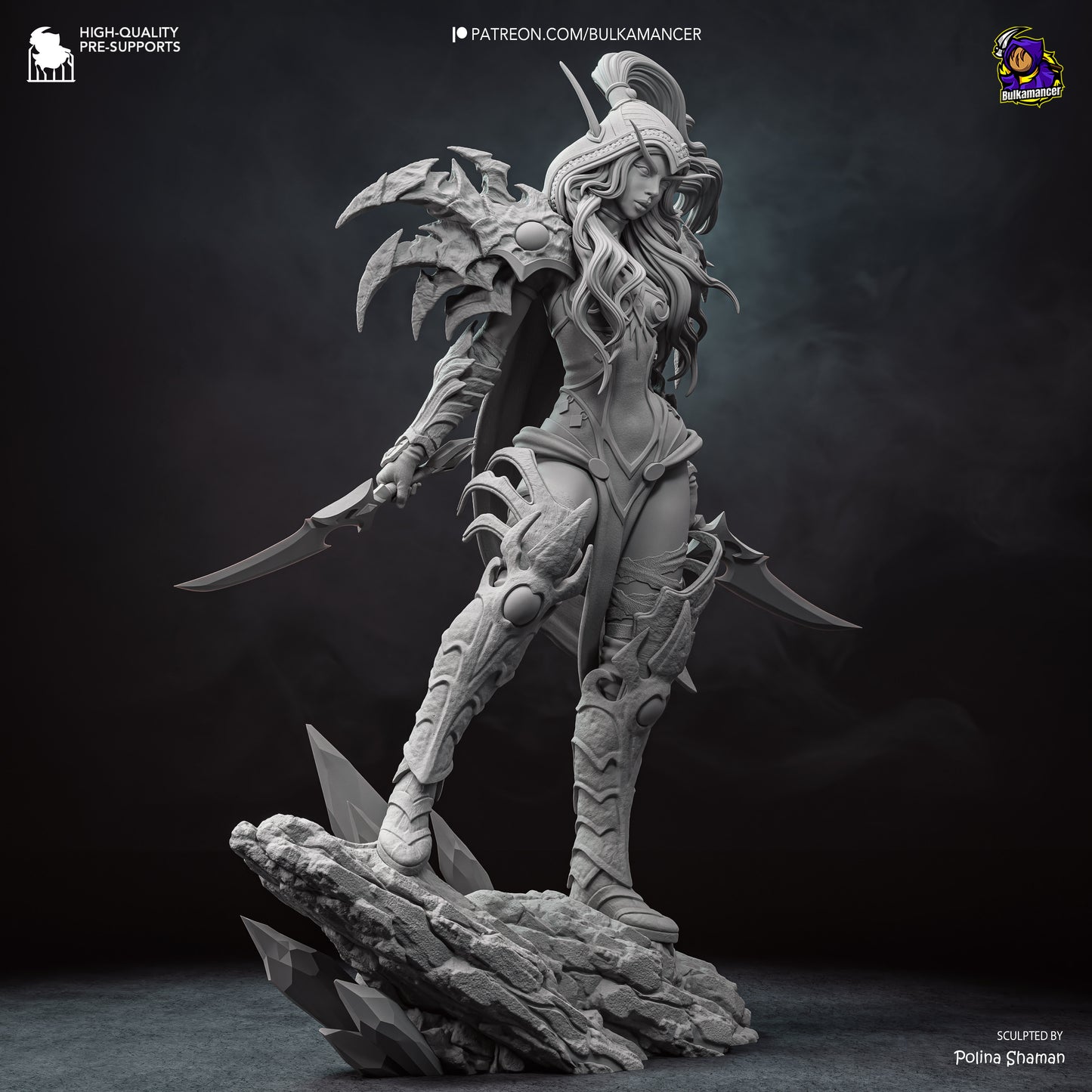 Valeera from Warcraft by Bulkamancer | High Quality Resin Print | Painted Commissions available!