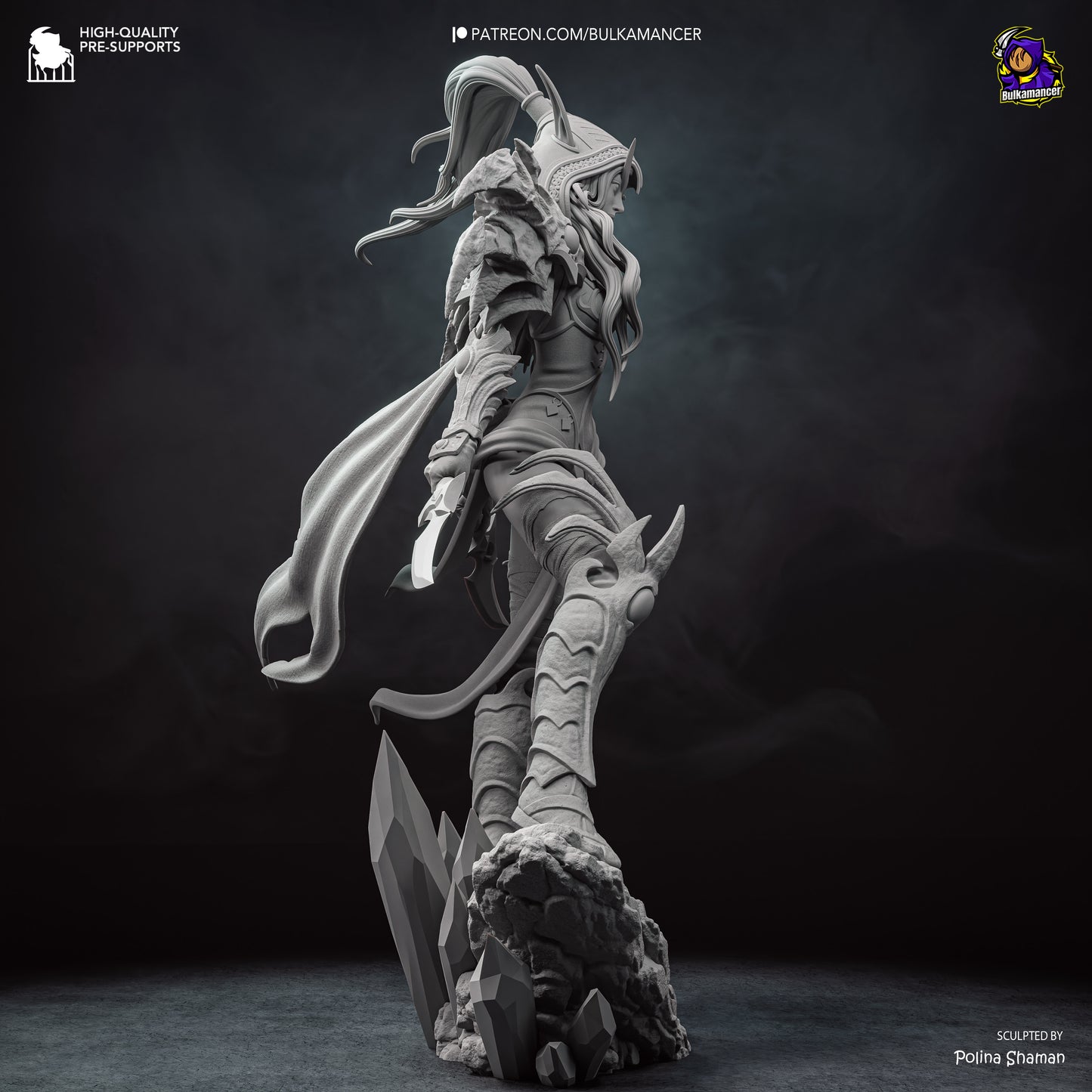 Valeera from Warcraft by Bulkamancer | High Quality Resin Print | Painted Commissions available!