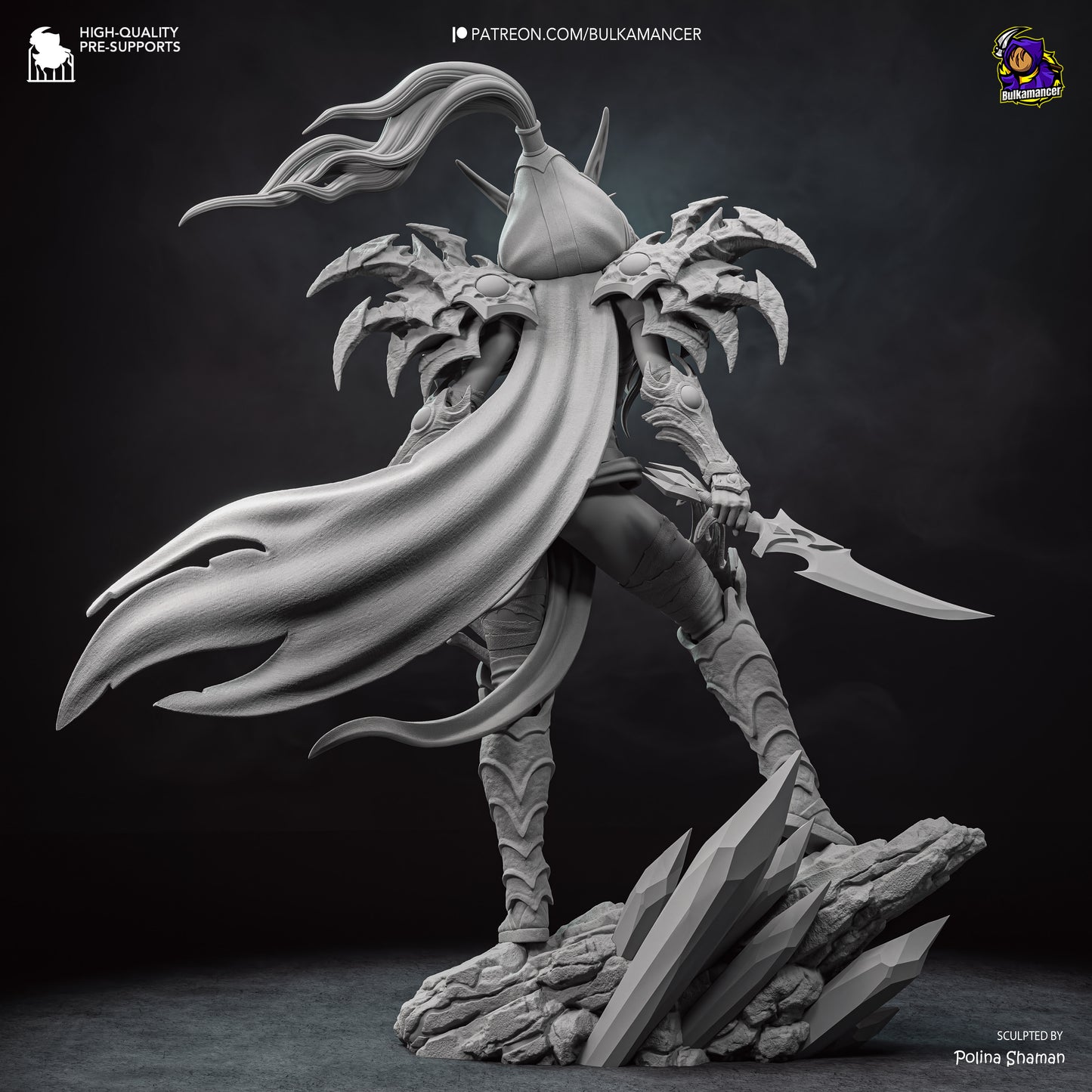 Valeera from Warcraft by Bulkamancer | High Quality Resin Print | Painted Commissions available!