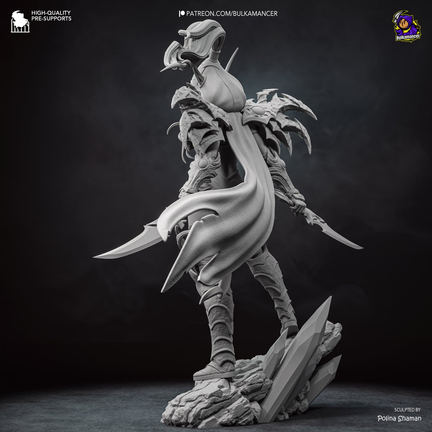 Valeera from Warcraft by Bulkamancer | High Quality Resin Print | Painted Commissions available!