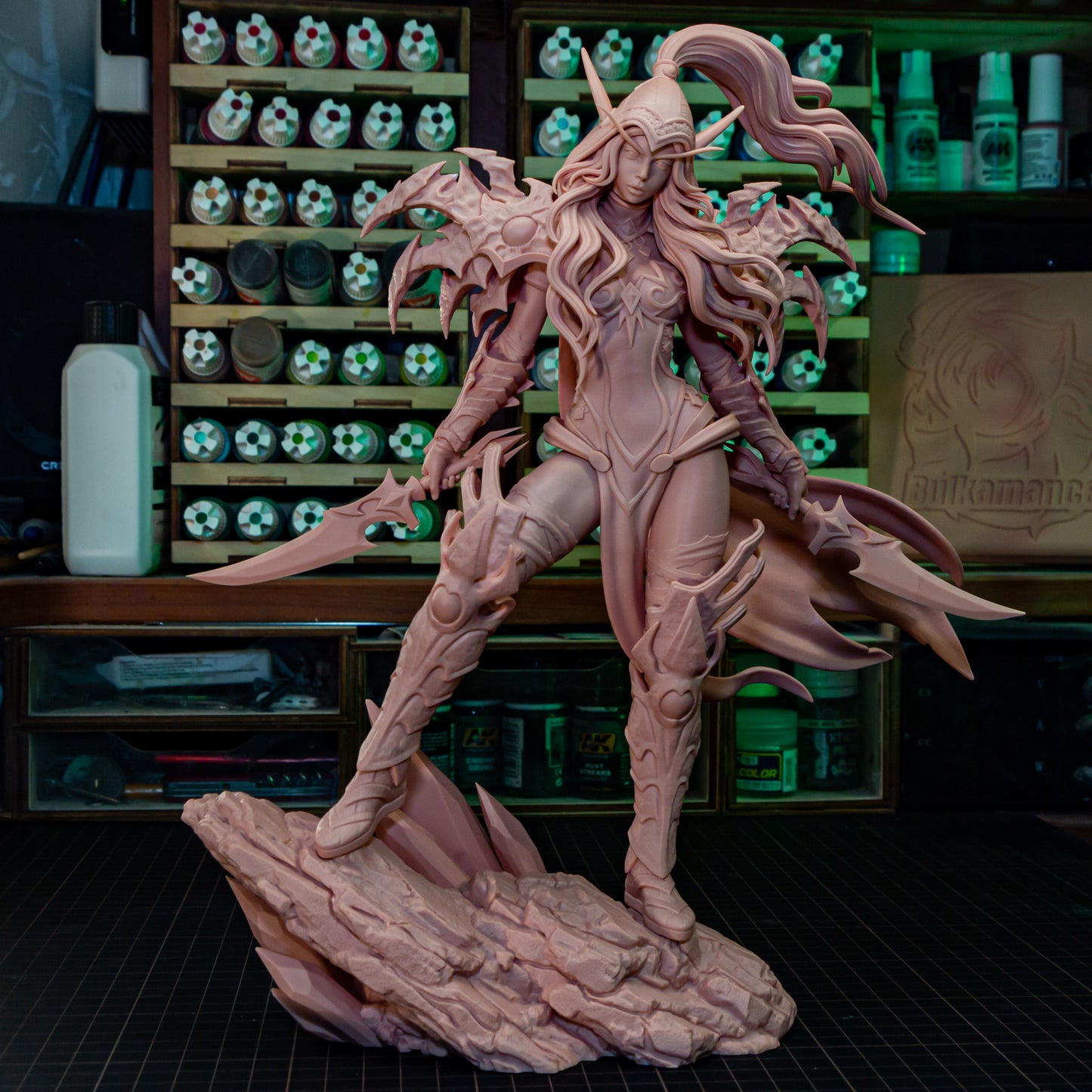 Valeera from Warcraft by Bulkamancer | High Quality Resin Print | Painted Commissions available!
