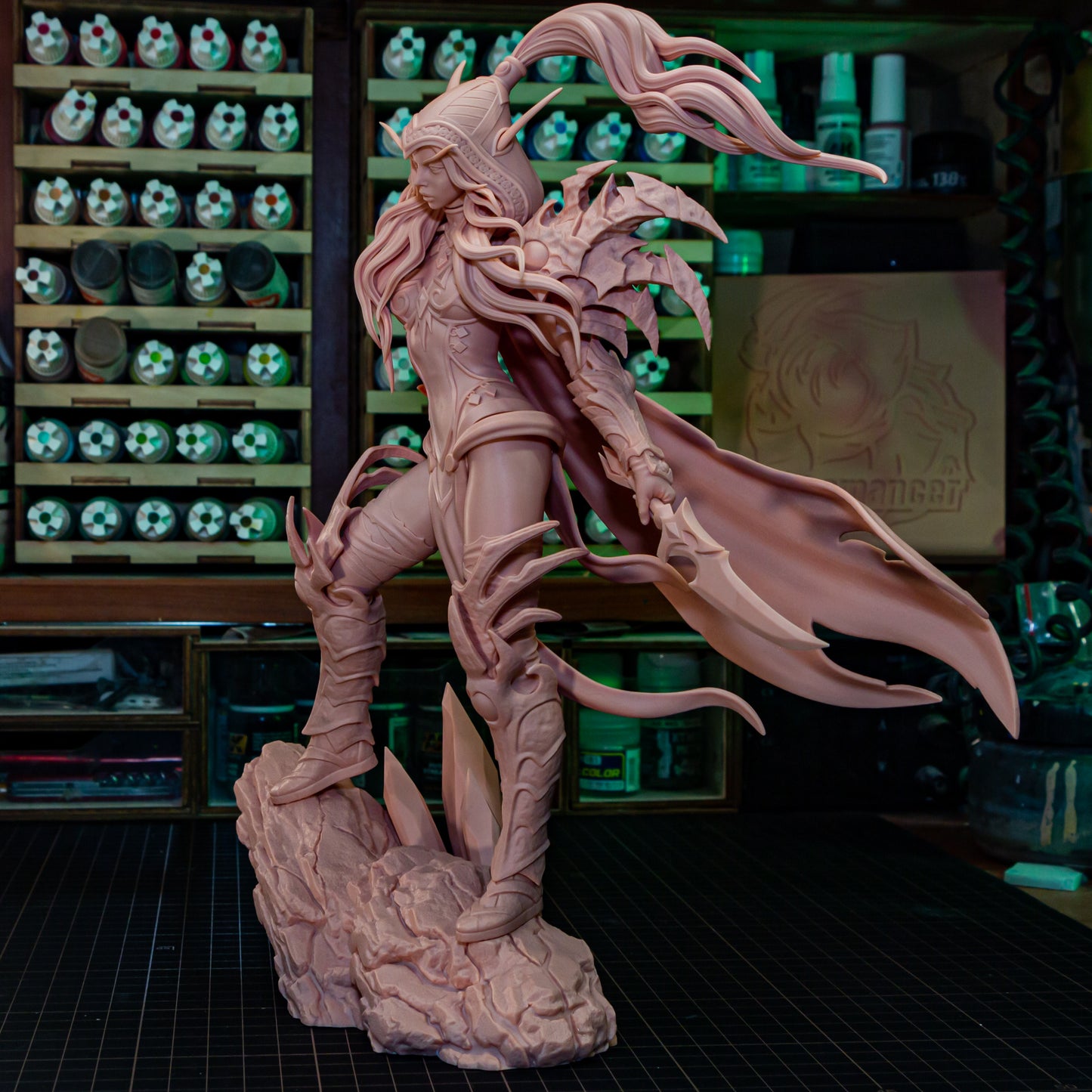 Valeera from Warcraft by Bulkamancer | High Quality Resin Print | Painted Commissions available!