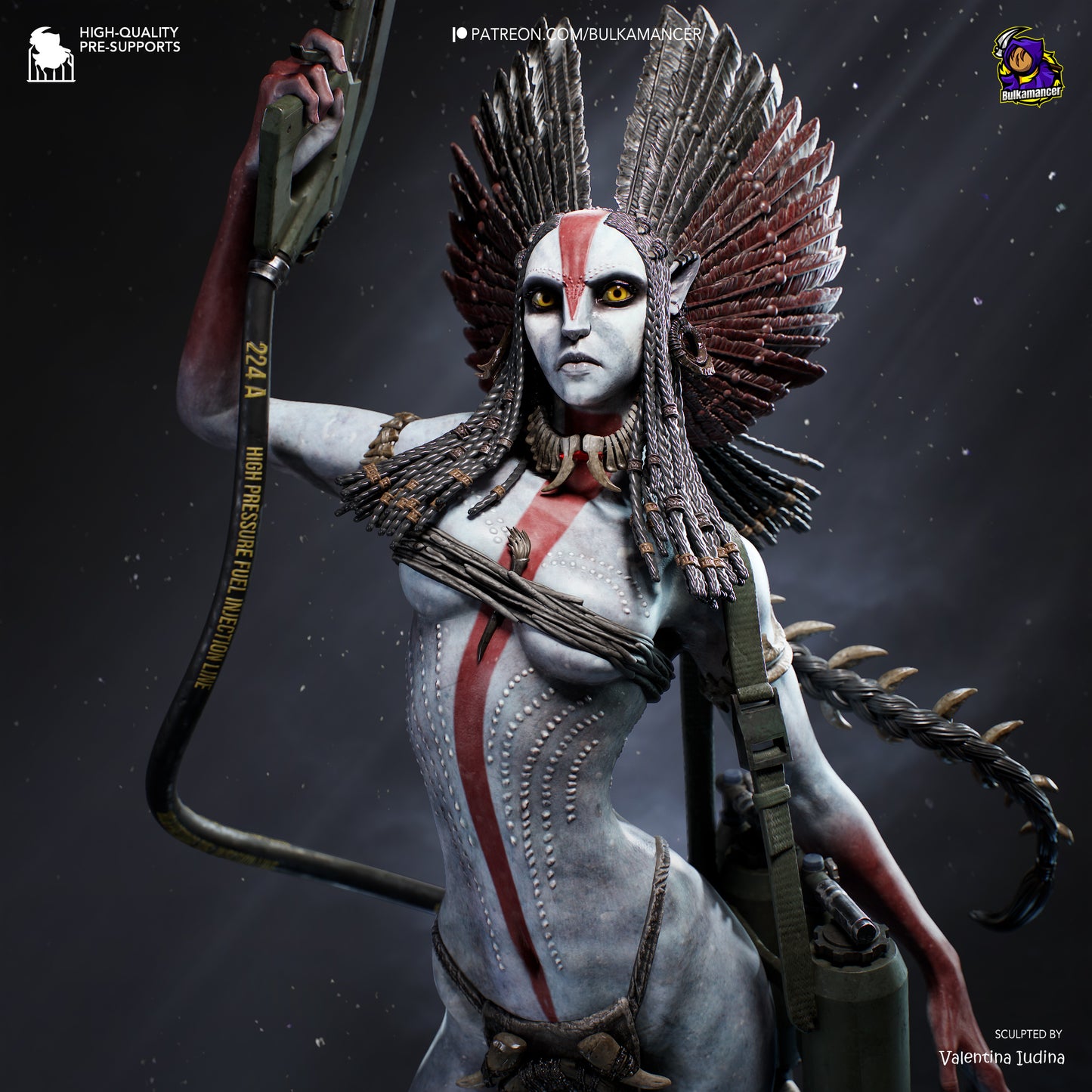 Varang from Avatar by Bulkamancer | High Quality Resin Print | Painted Commissions available! - Sephiknot