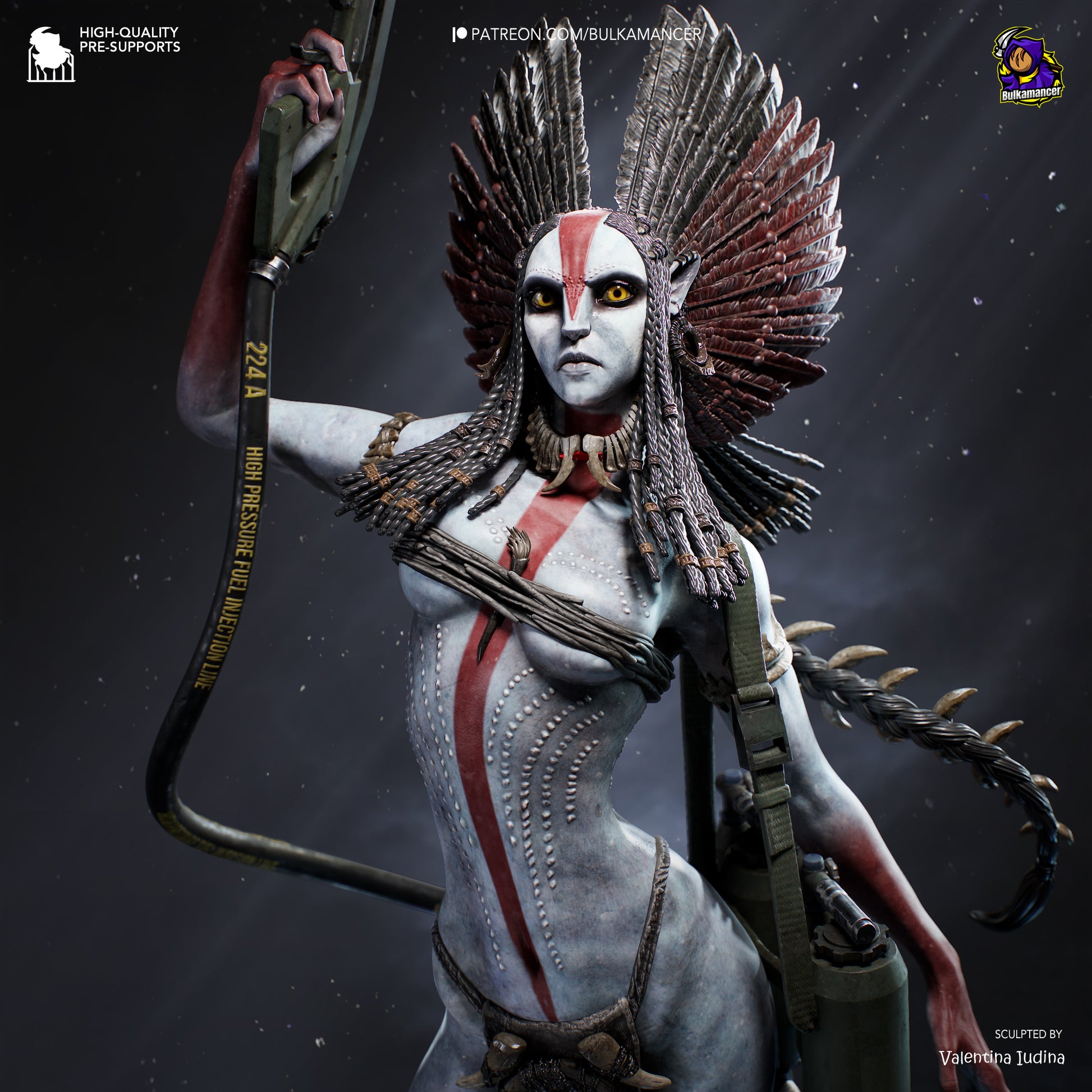Varang from Avatar by Bulkamancer | High Quality Resin Print | Painted Commissions available! - Sephiknot
