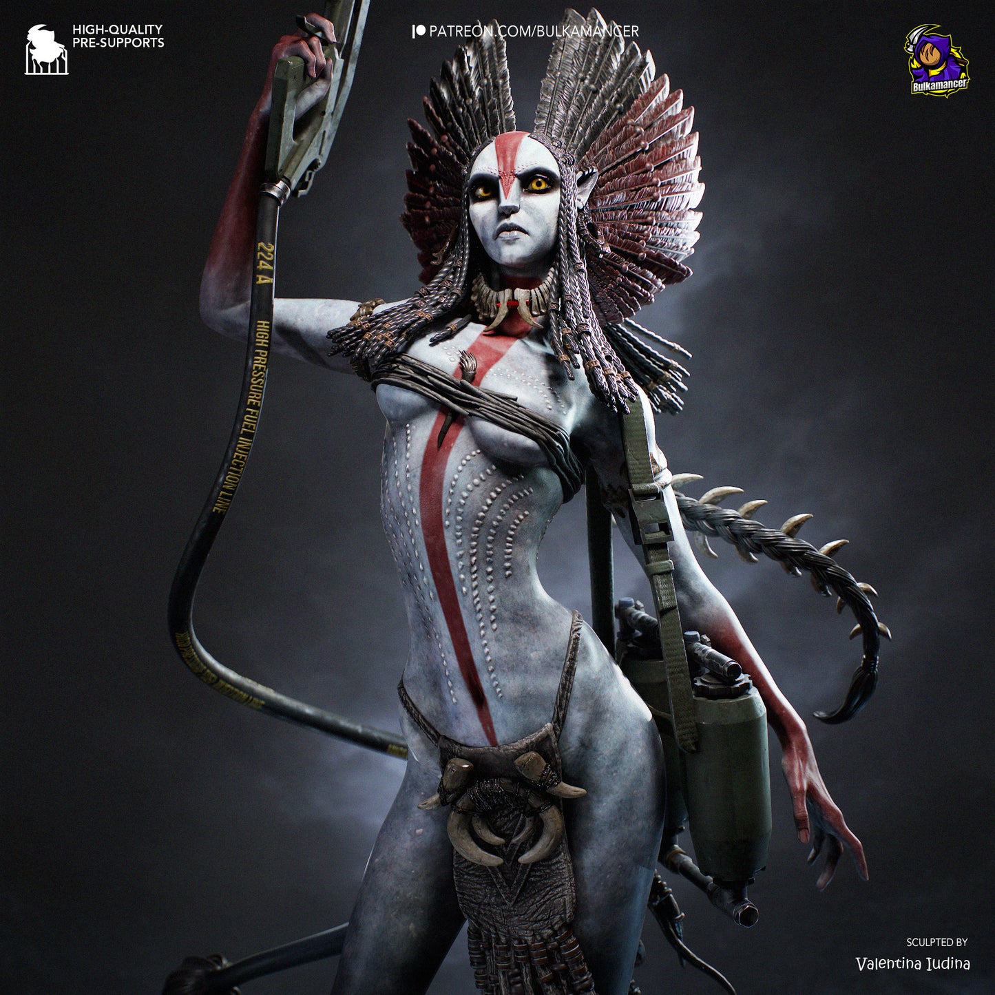 Varang from Avatar by Bulkamancer | High Quality Resin Print | Painted Commissions available! - Sephiknot