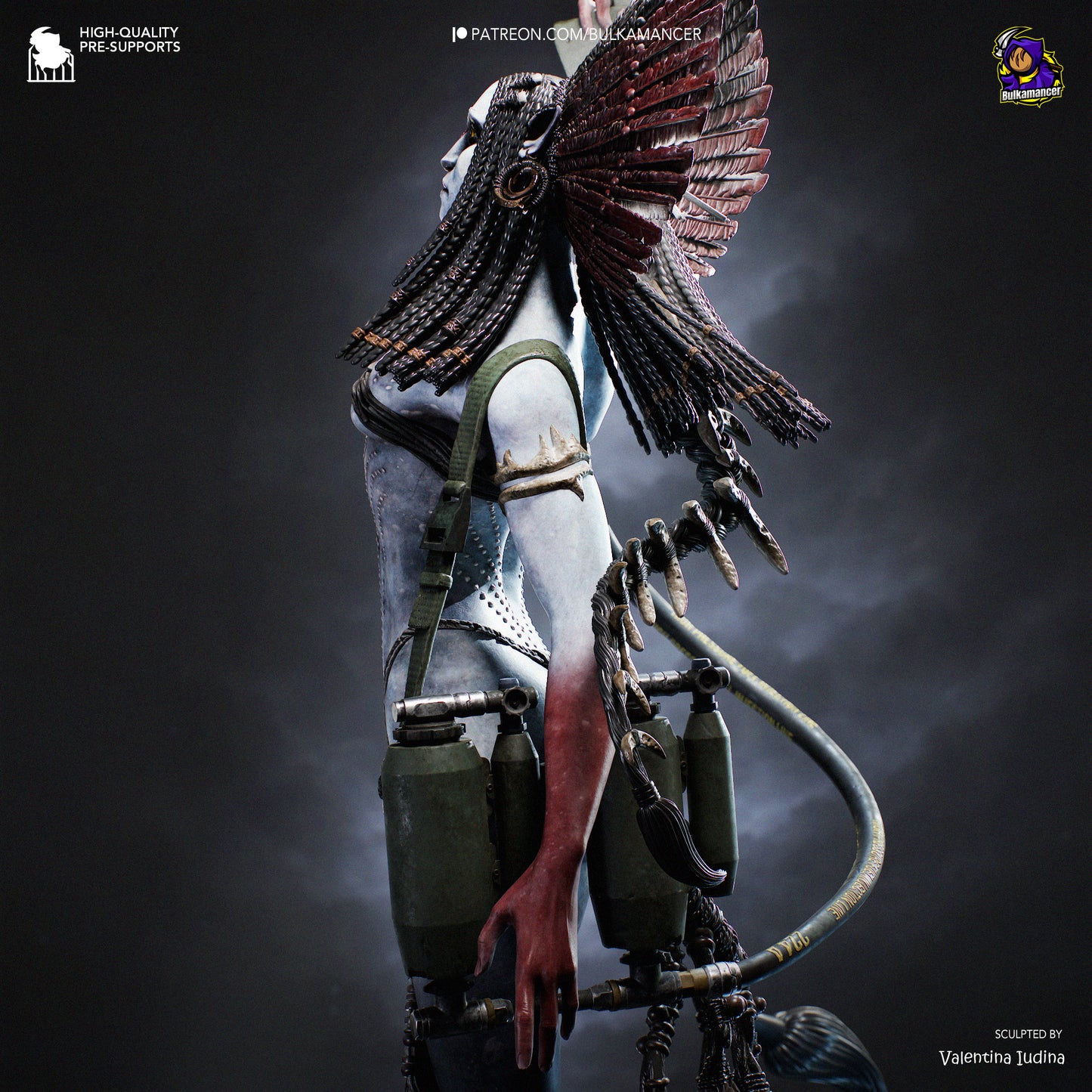 Varang from Avatar by Bulkamancer | High Quality Resin Print | Painted Commissions available! - Sephiknot