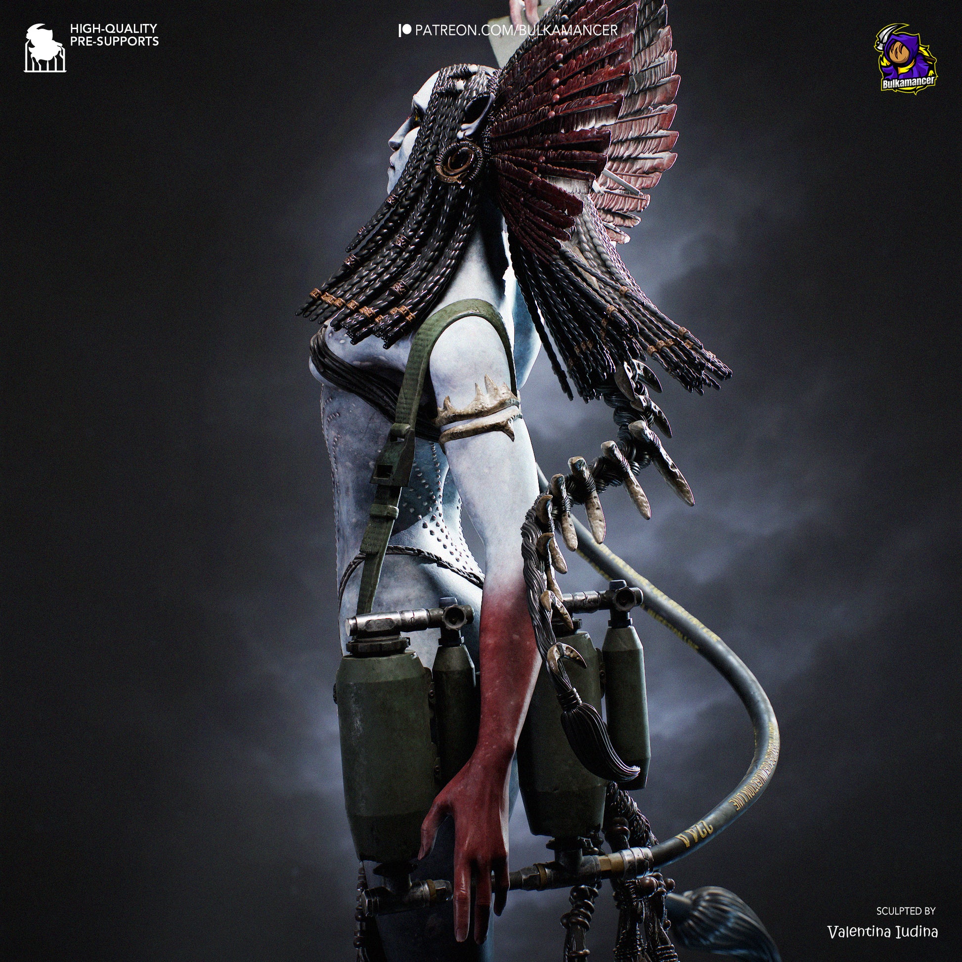Varang from Avatar by Bulkamancer | High Quality Resin Print | Painted Commissions available! - Sephiknot